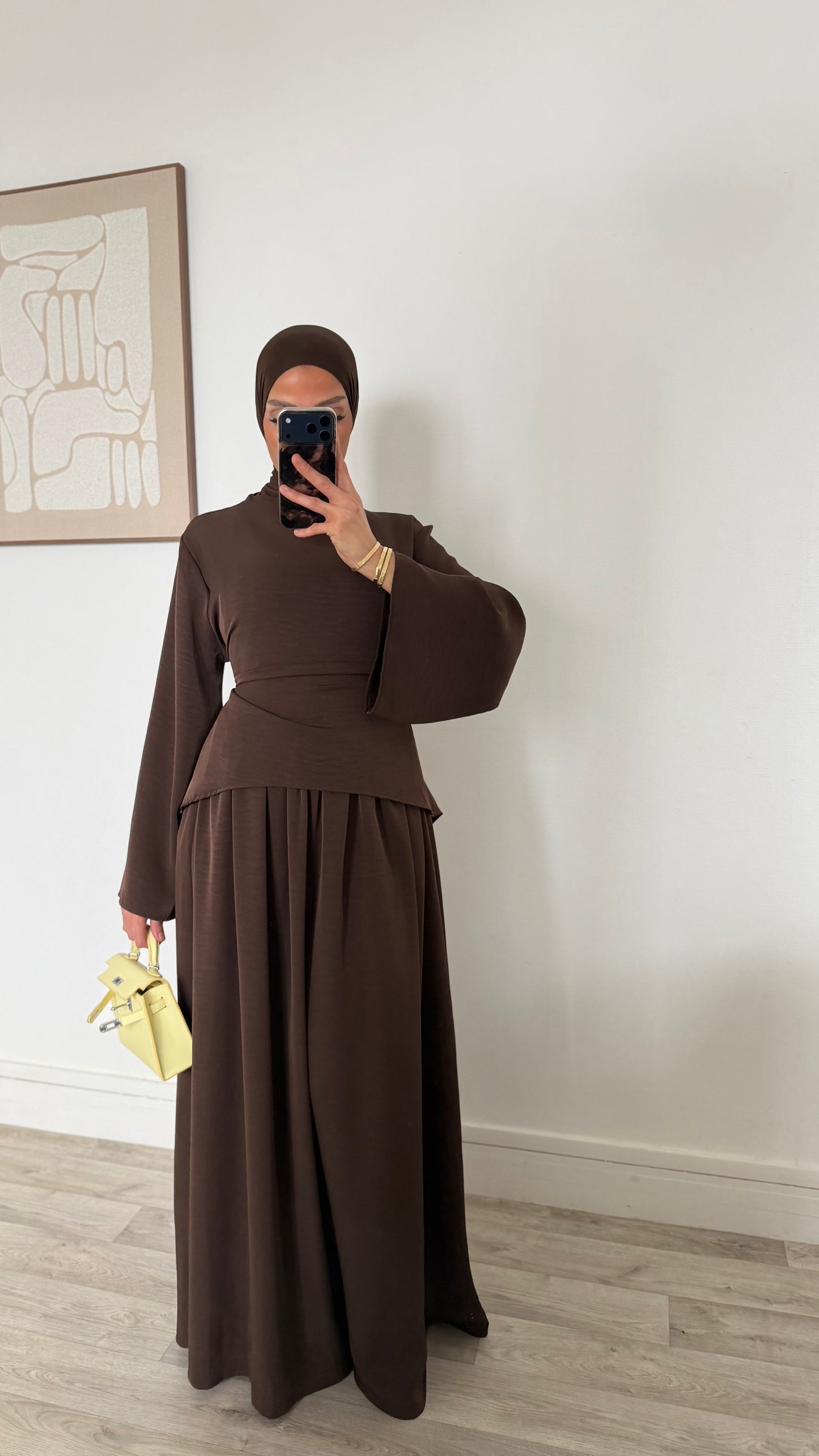 Ensemble ajustable fluide