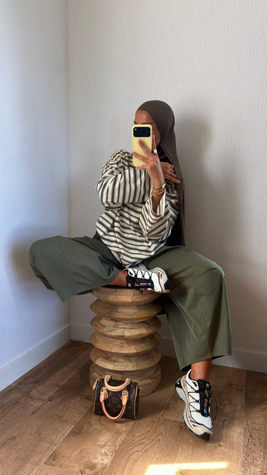 Sweatshirt à col