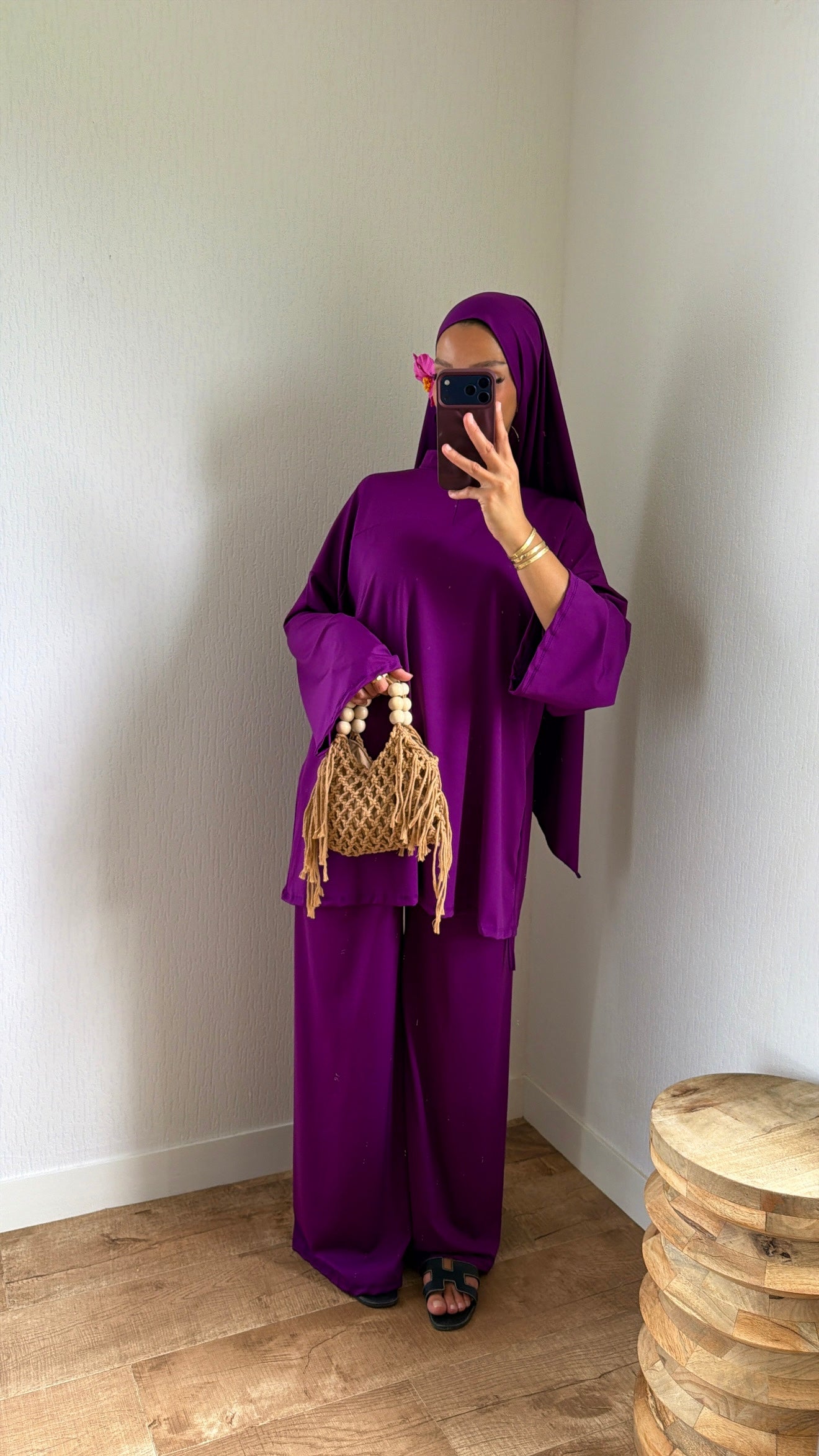 Burkini ample 3 pièces