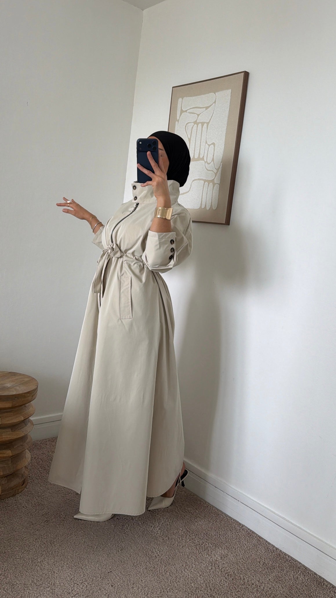 Arabic trench