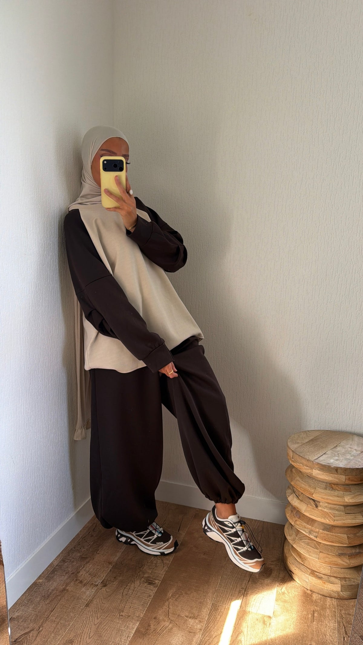 Ensemble streetwear oversize