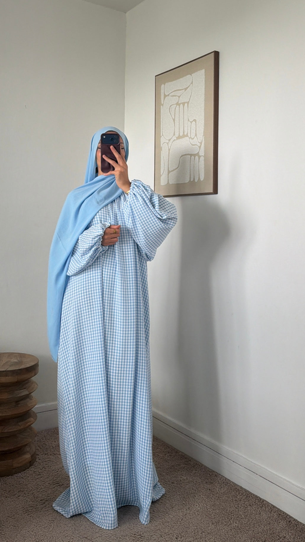 Robe à carreaux