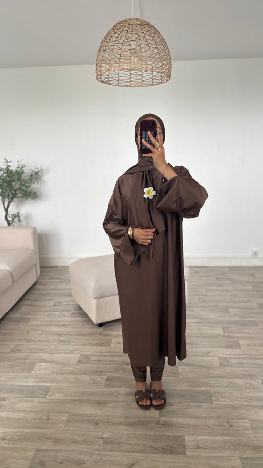 Burkini marron