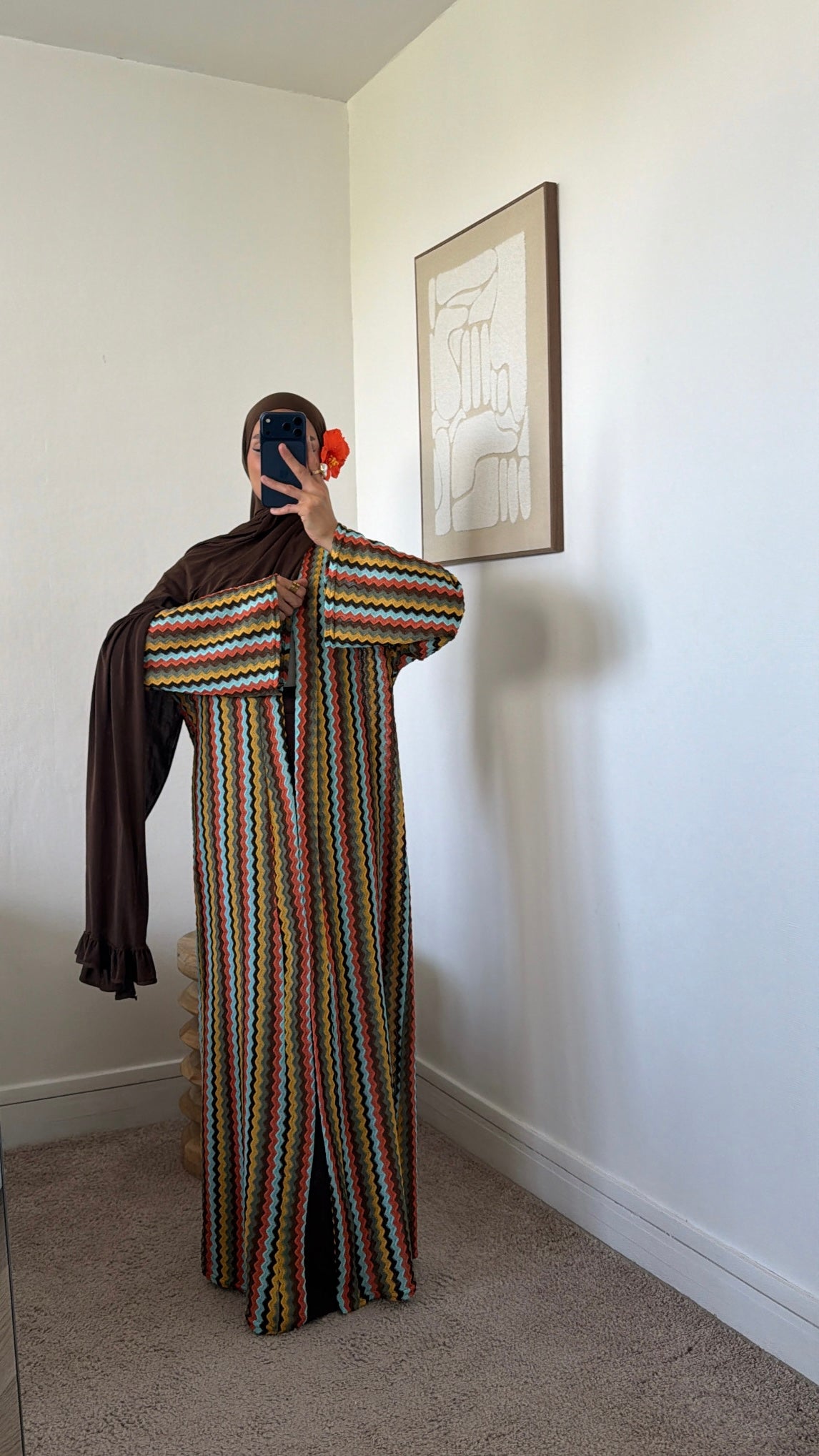 Gilet multicolore