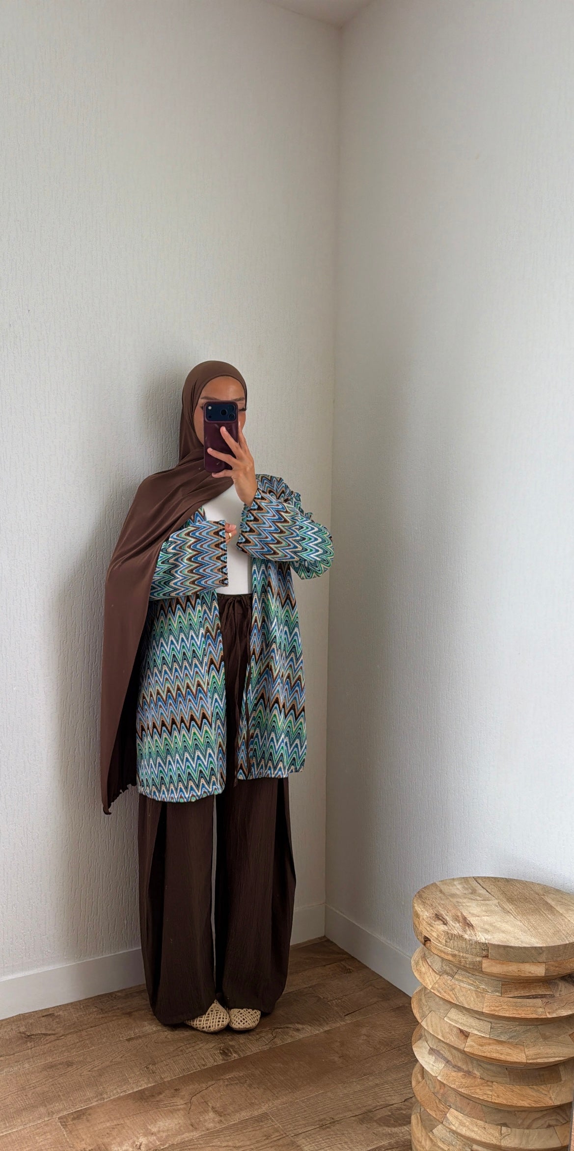 Gilet multicolore