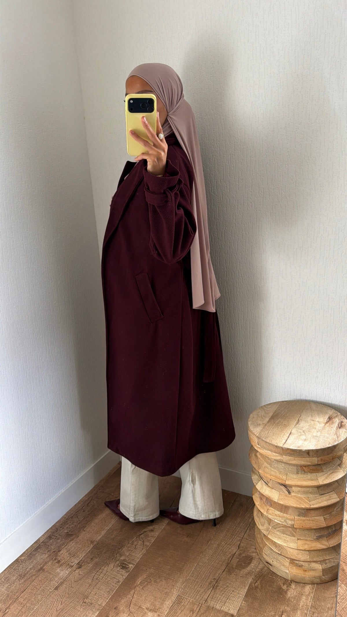 Manteau à nouer