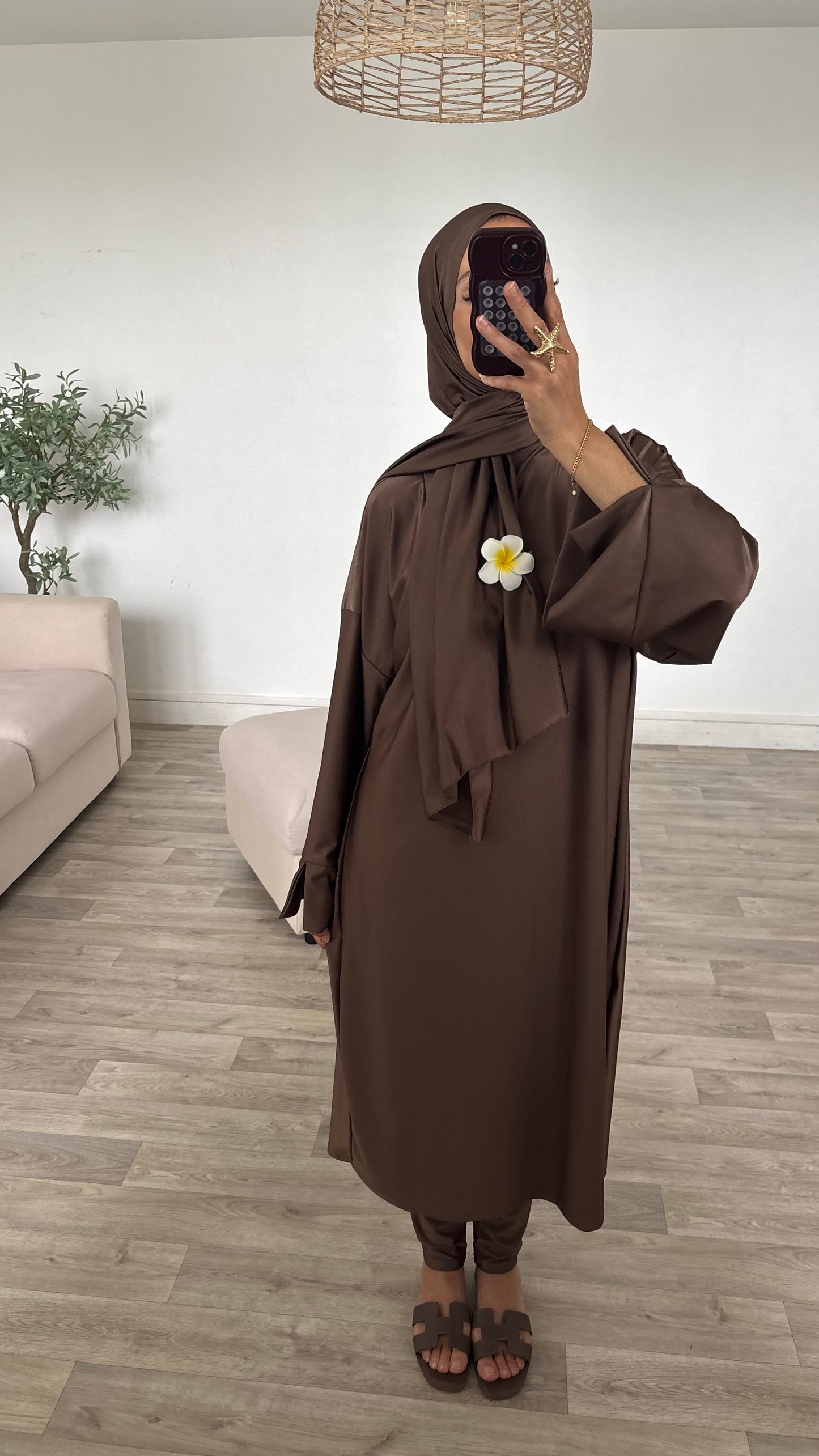 Burkini marron
