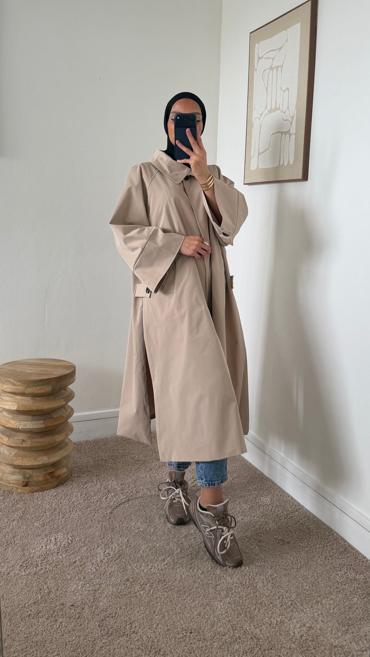Trench minimaliste