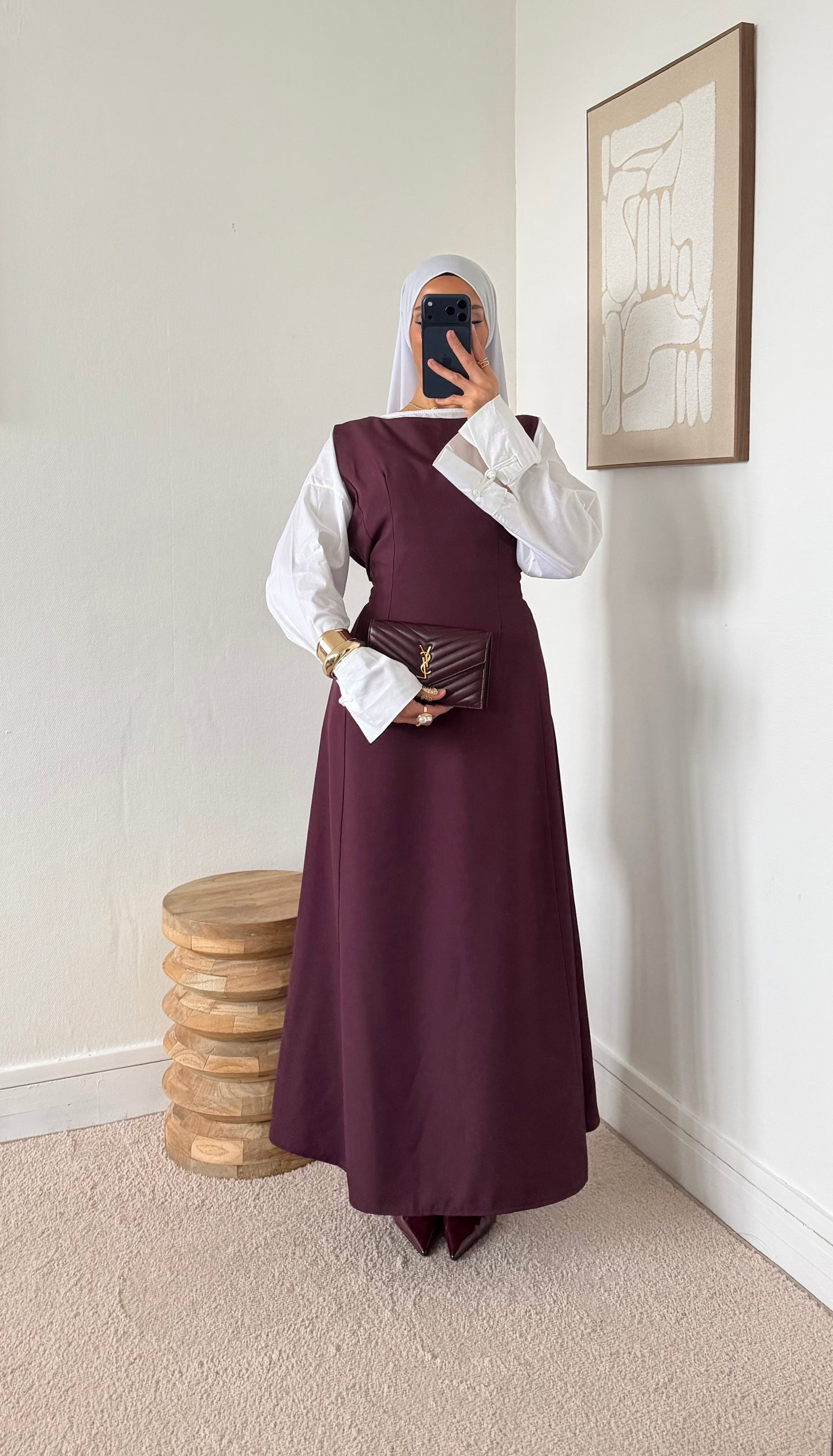 Robe ajustable + chemise