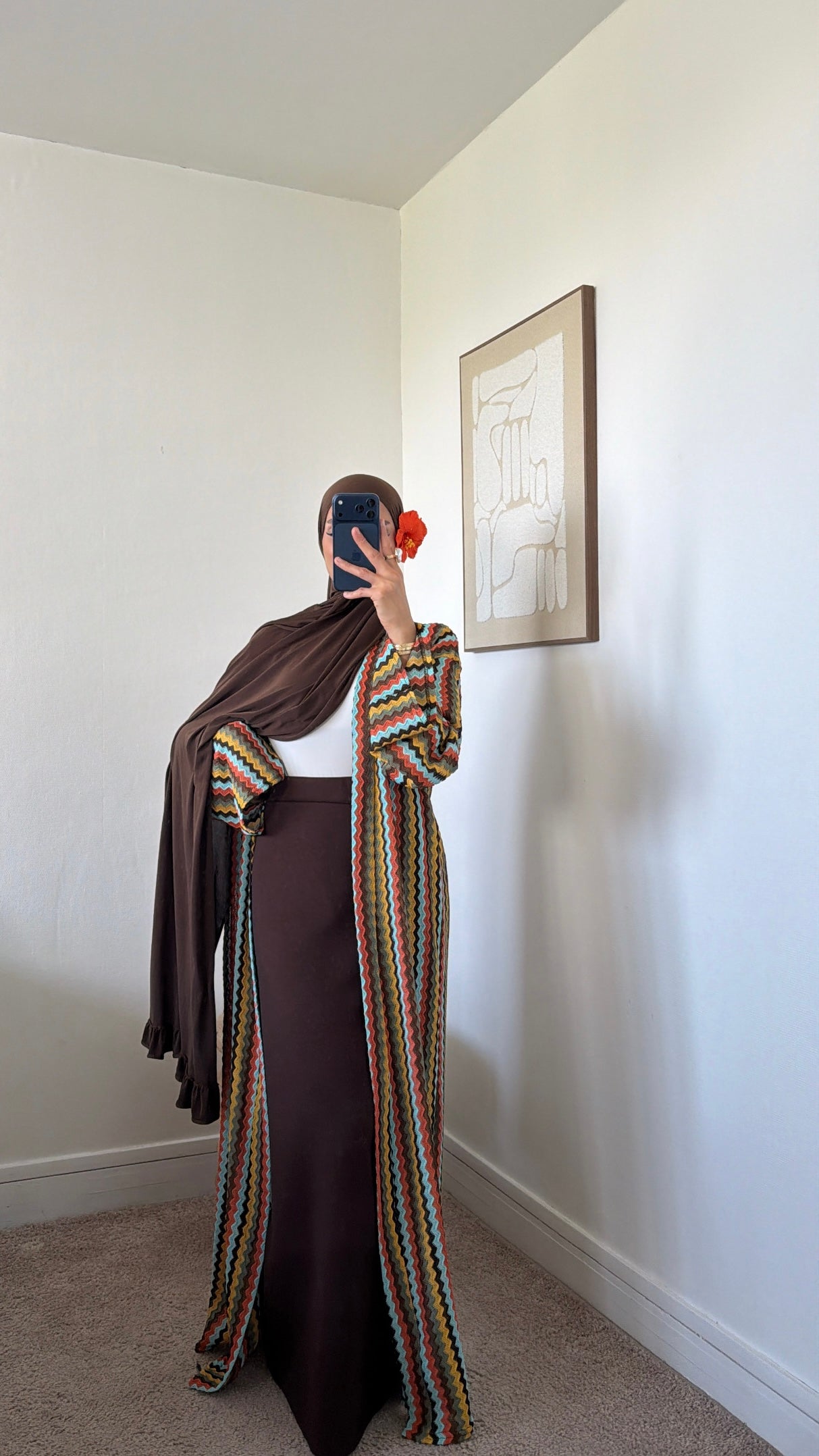 Gilet multicolore