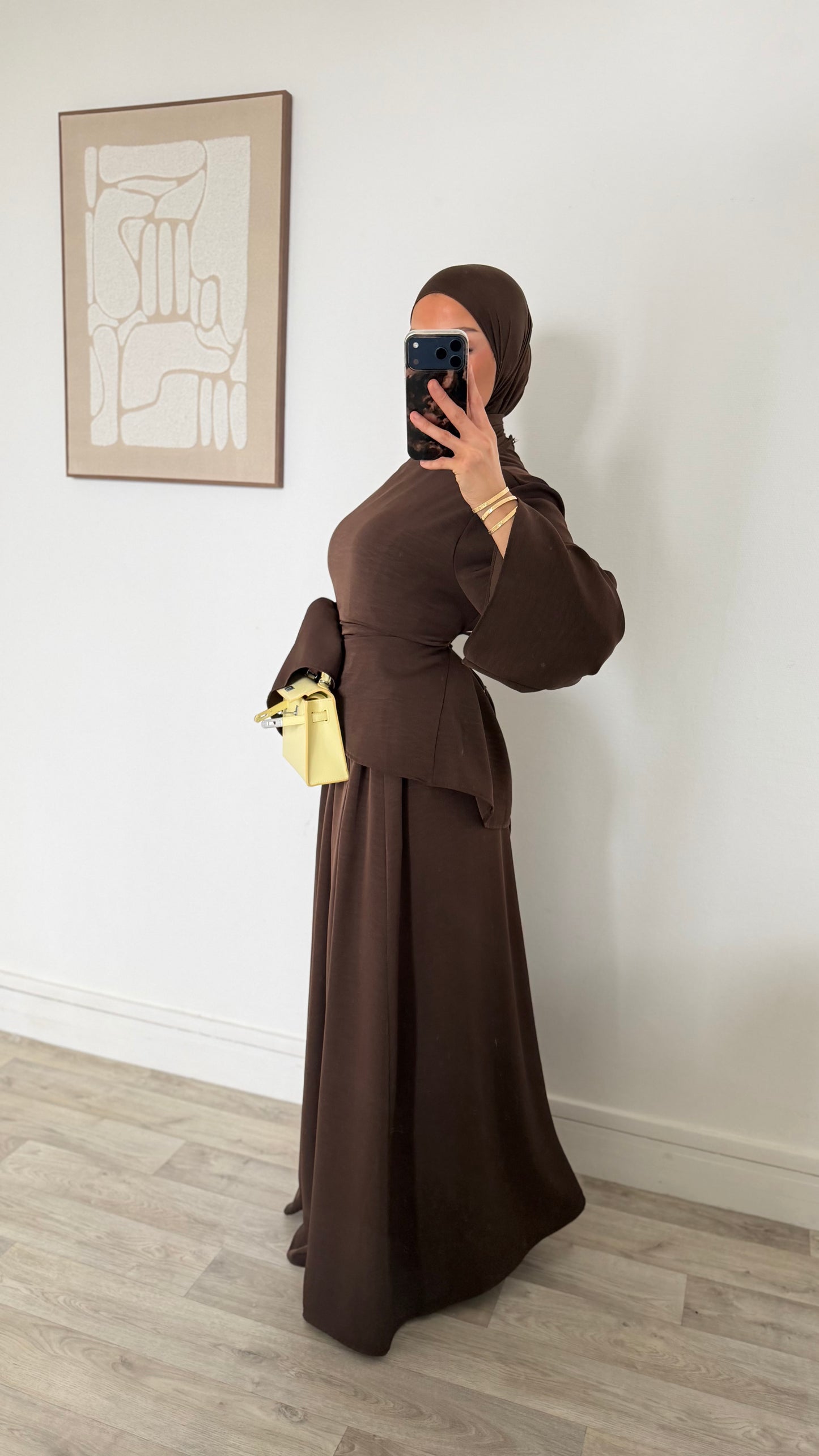 Ensemble ajustable fluide