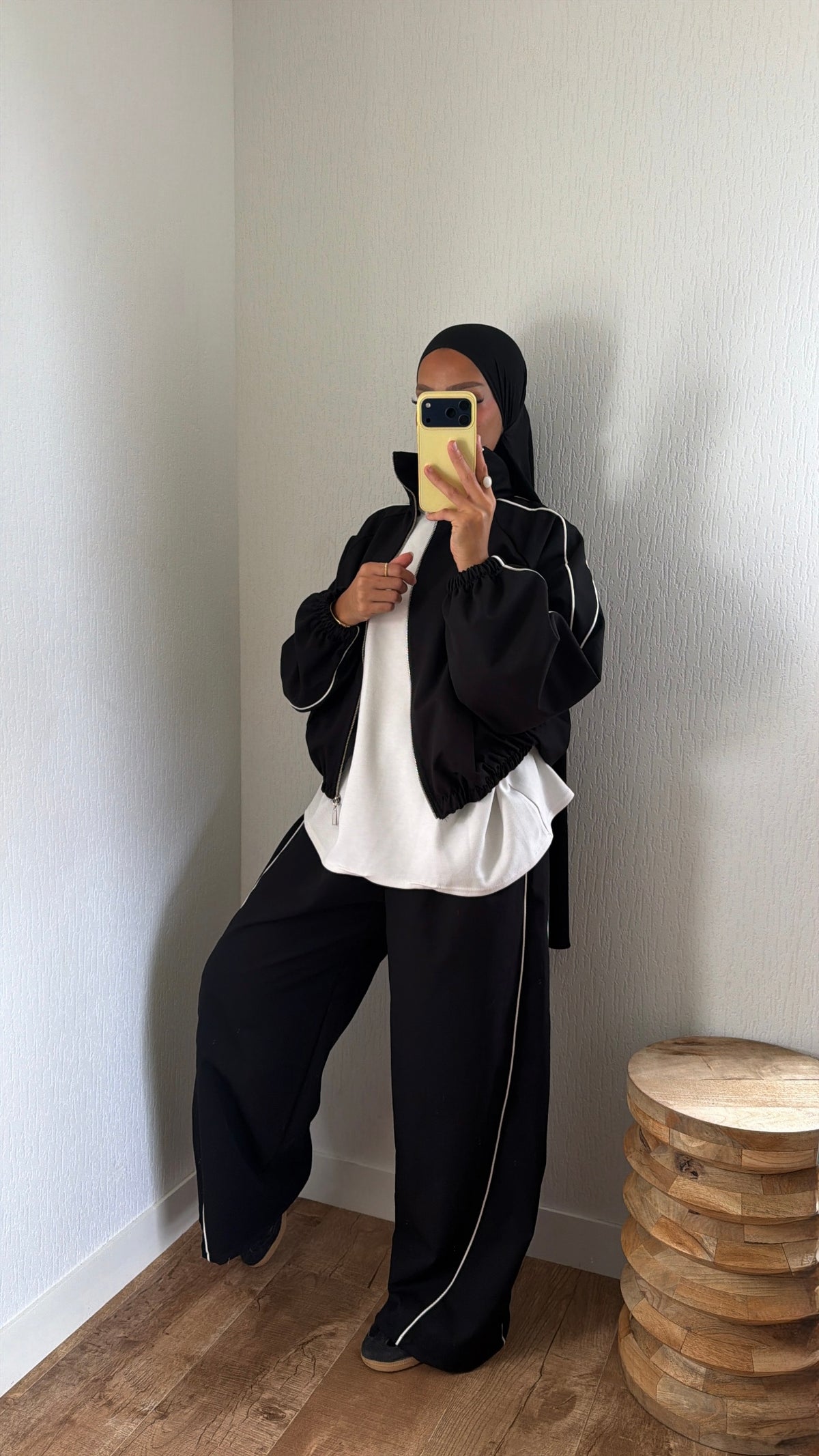 Ensemble survêtement veste à poches
