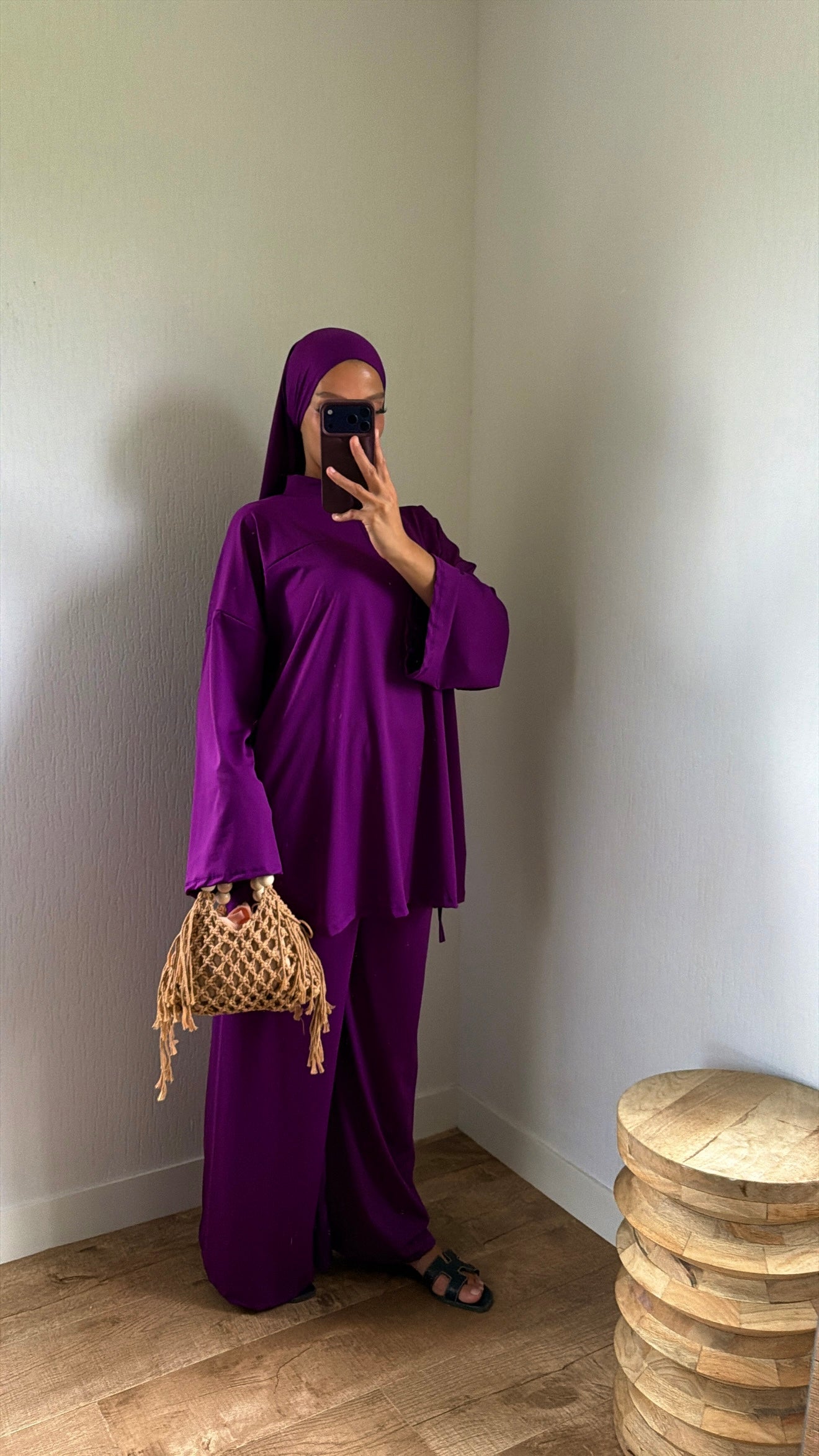 Burkini ample 3 pièces
