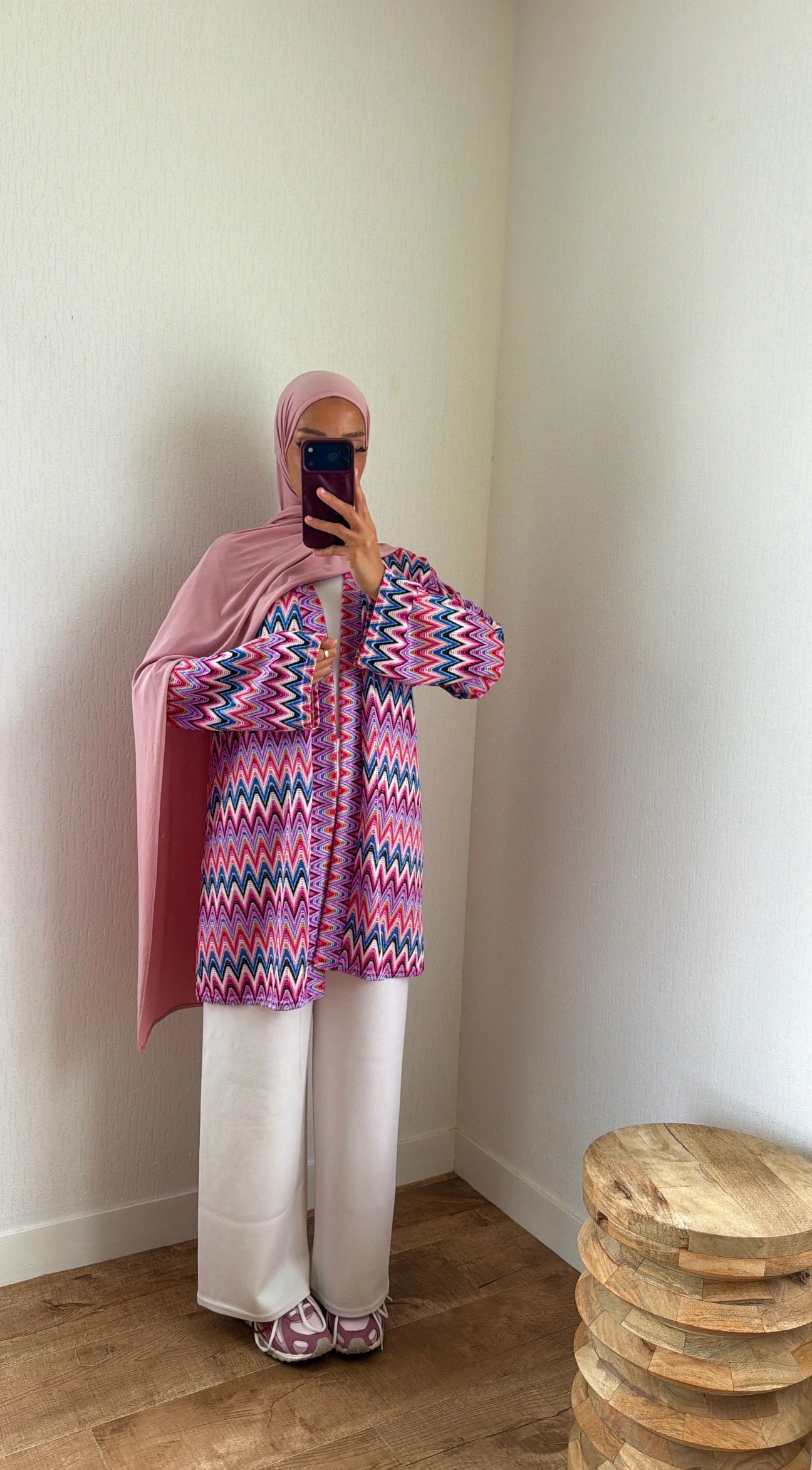 Gilet multicolore