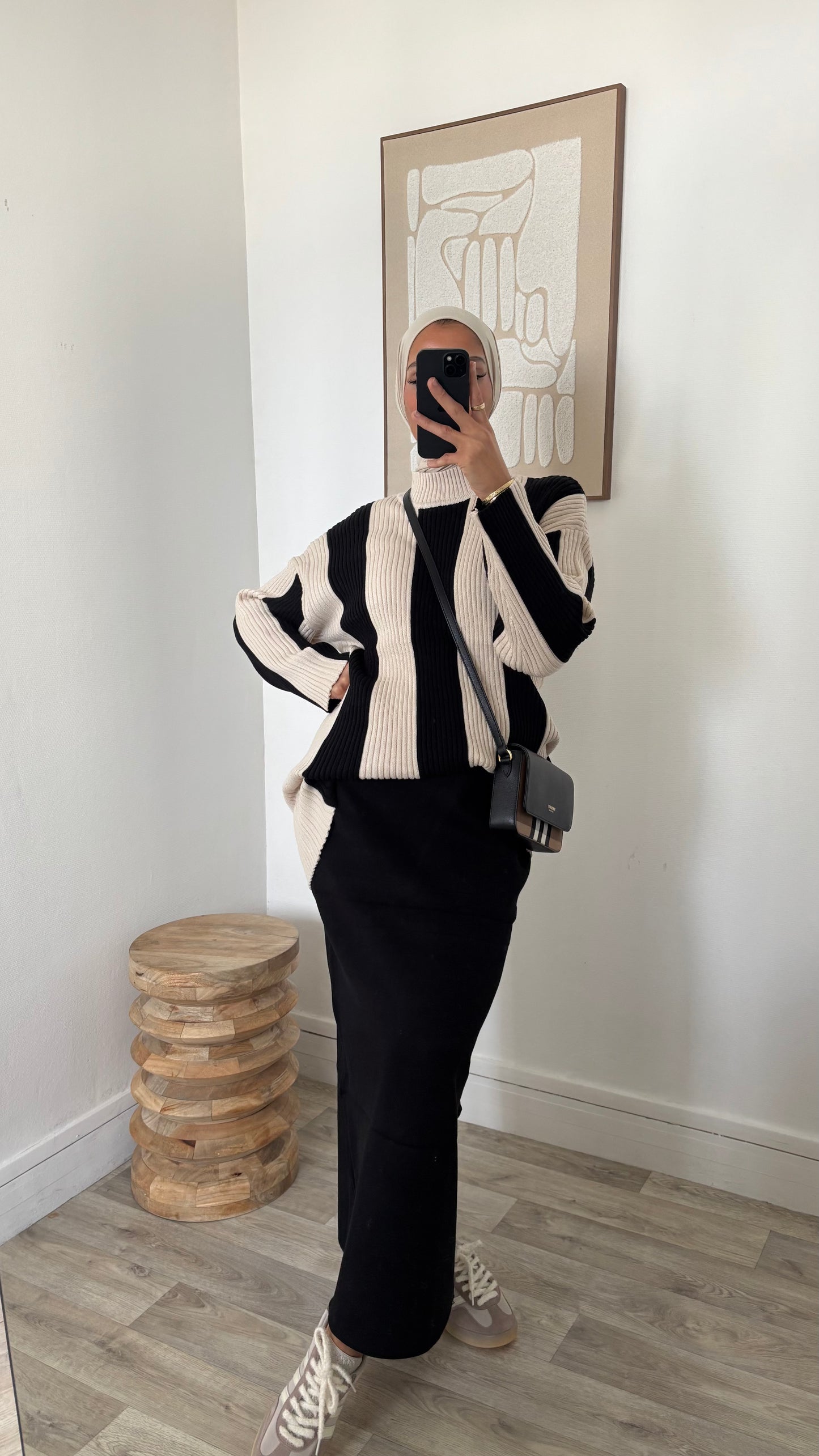 Ensemble jupe en maille