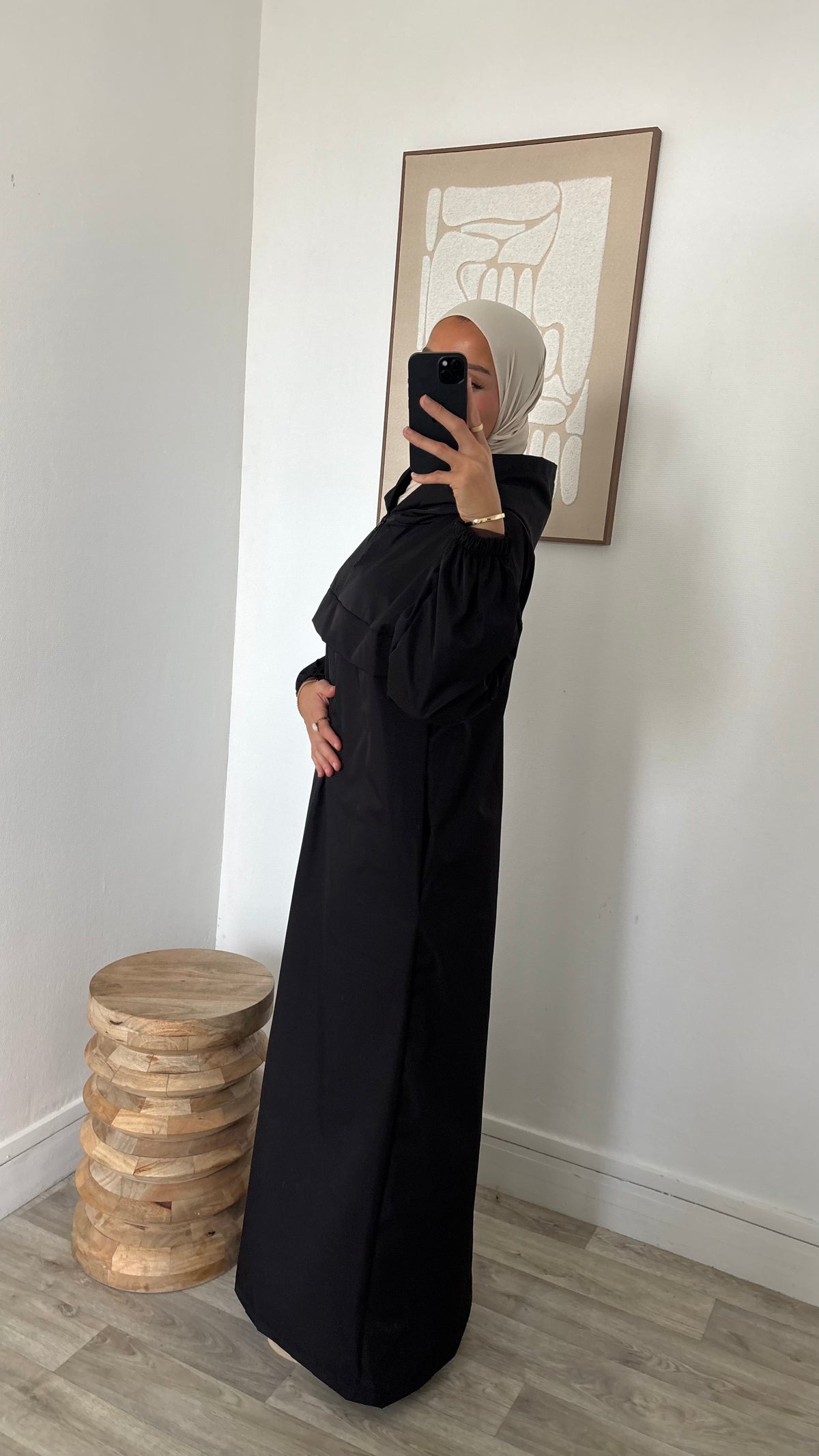Robe imper à capuche