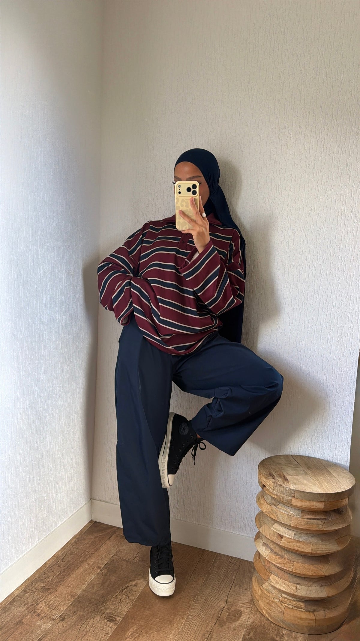 Polo rayé