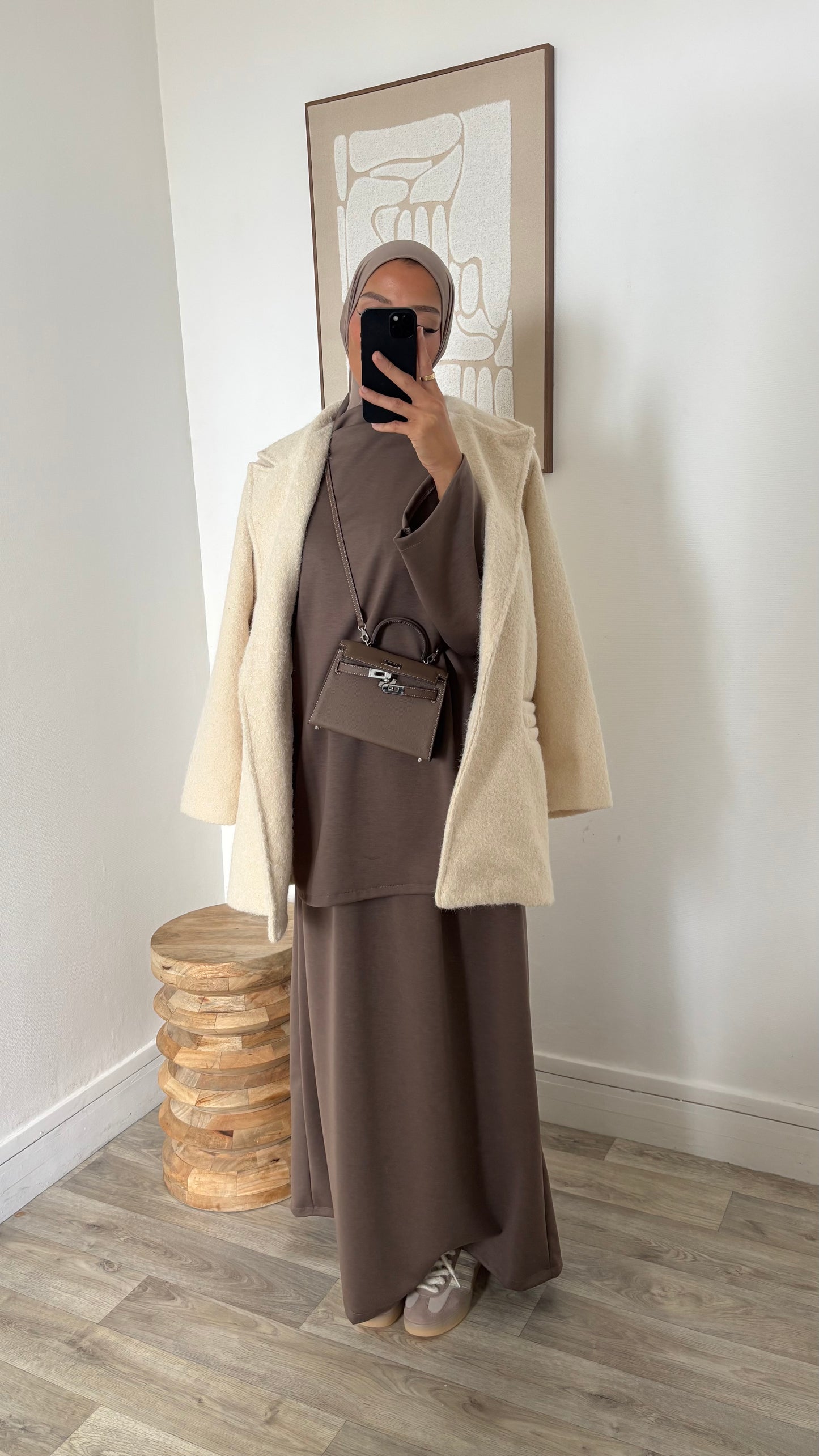 Ensemble jupe en viscose