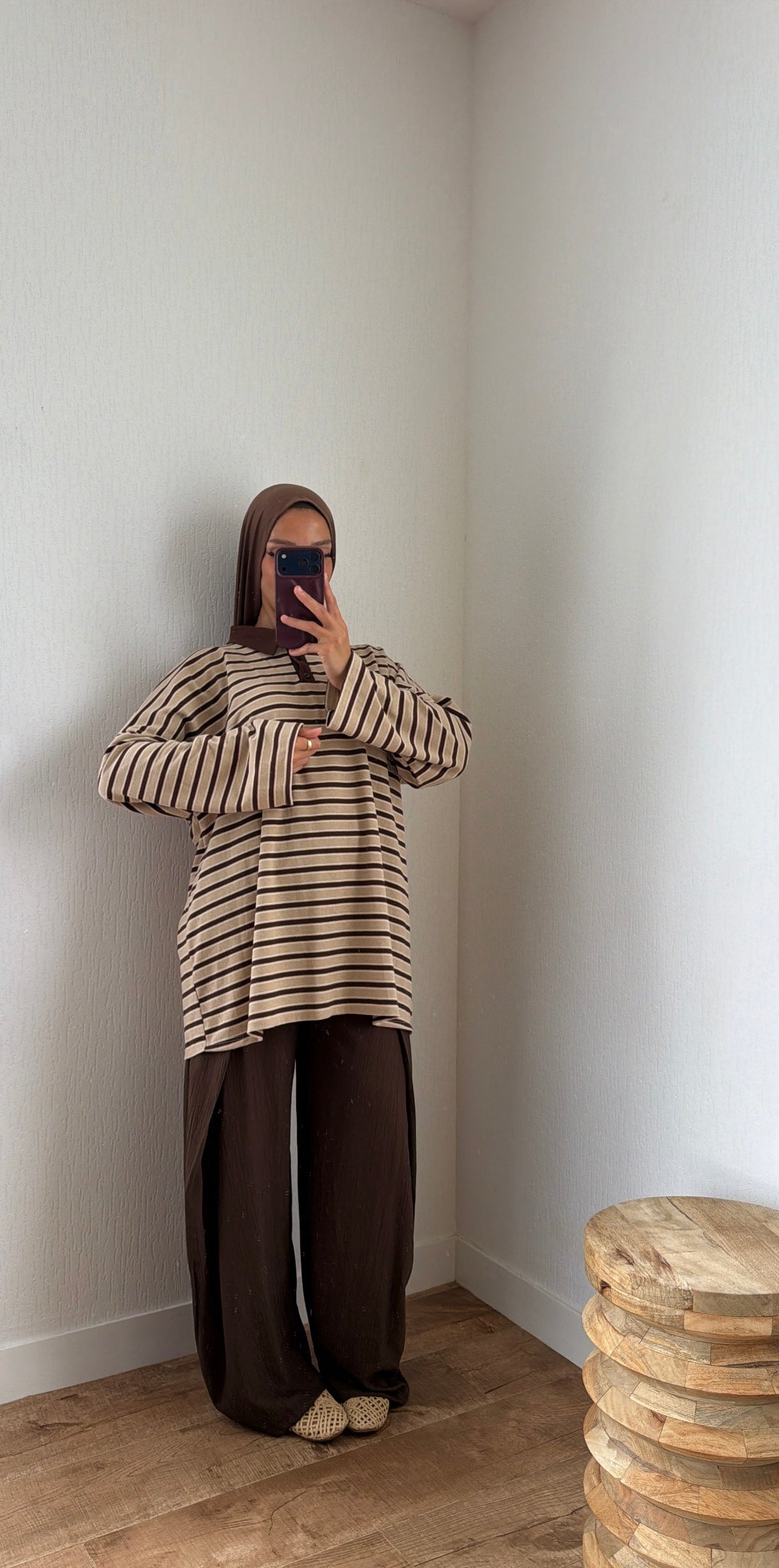 Polo manches longue