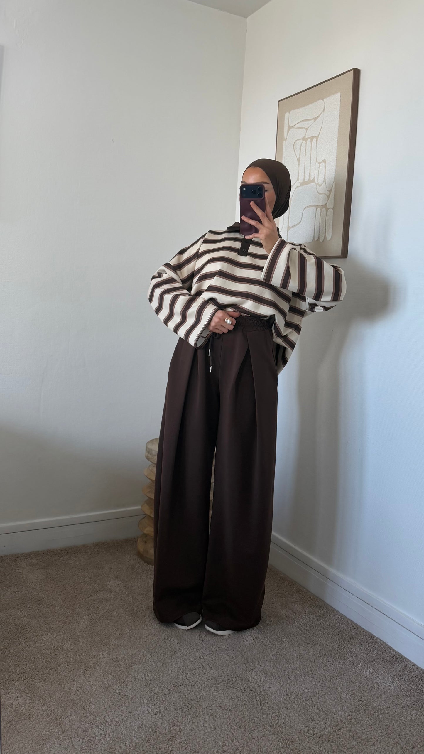 Polo manches longue