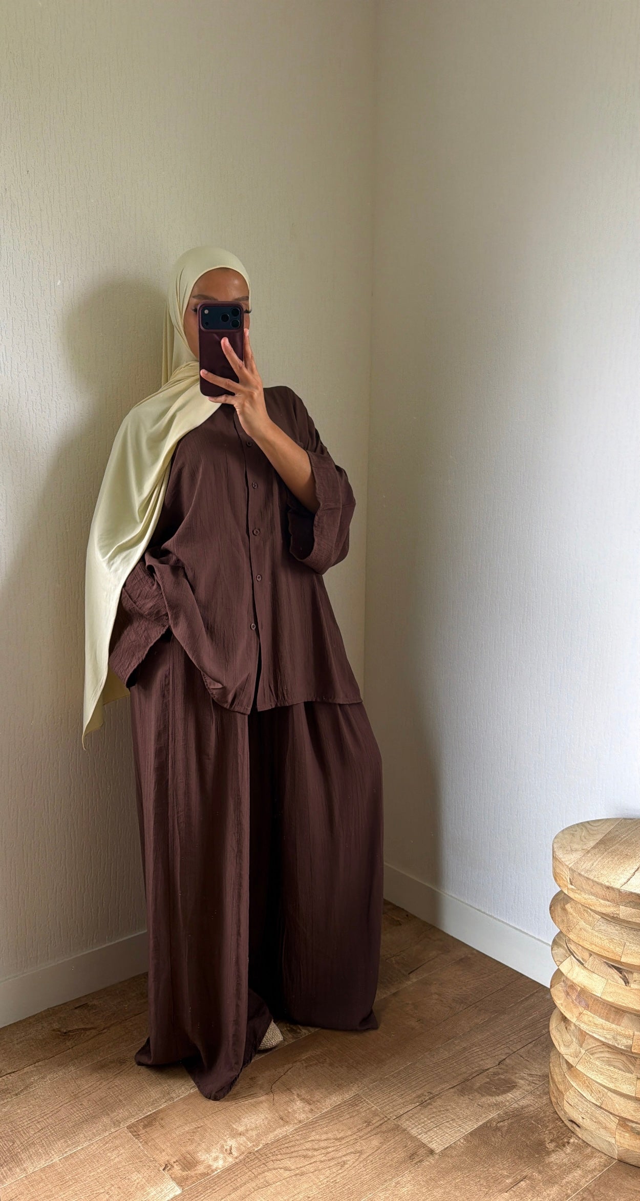 Ensemble très ample pantalon