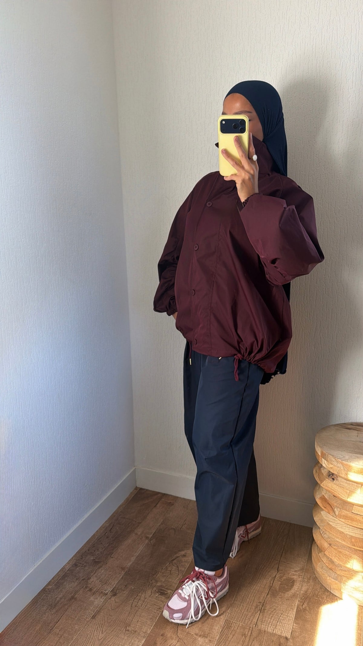 Veste manches structuré