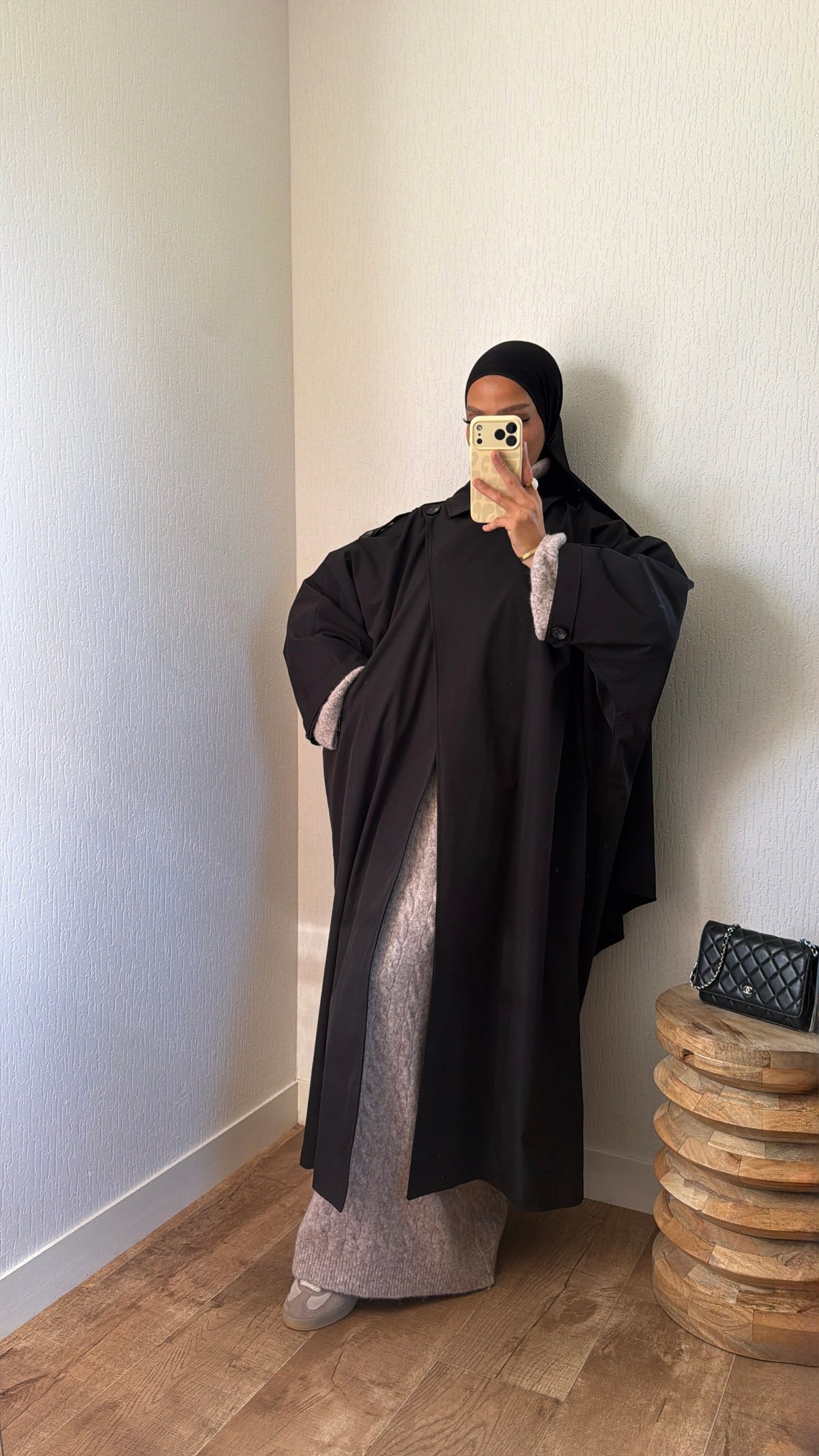Trench chic oversize