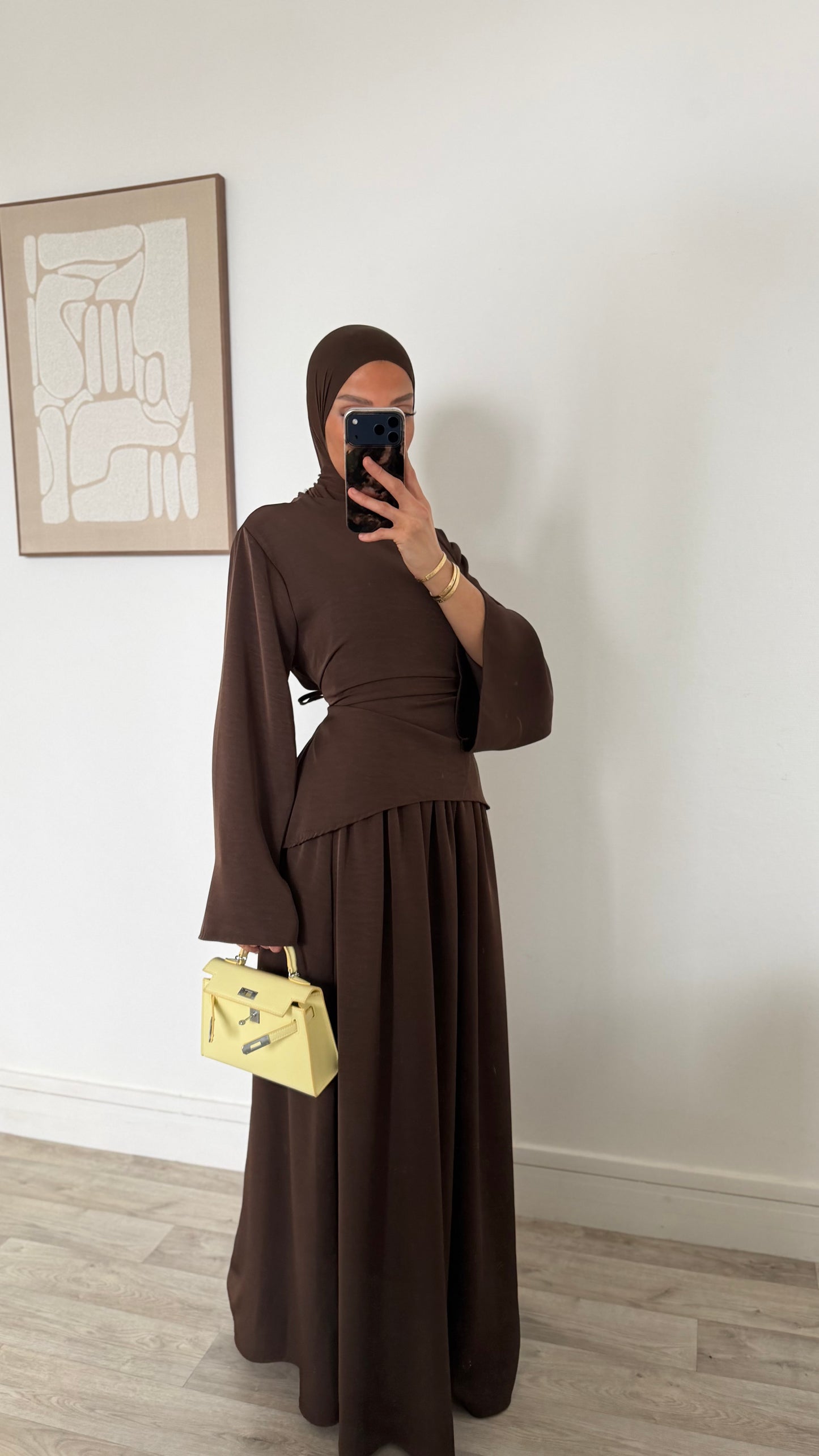 Ensemble ajustable fluide