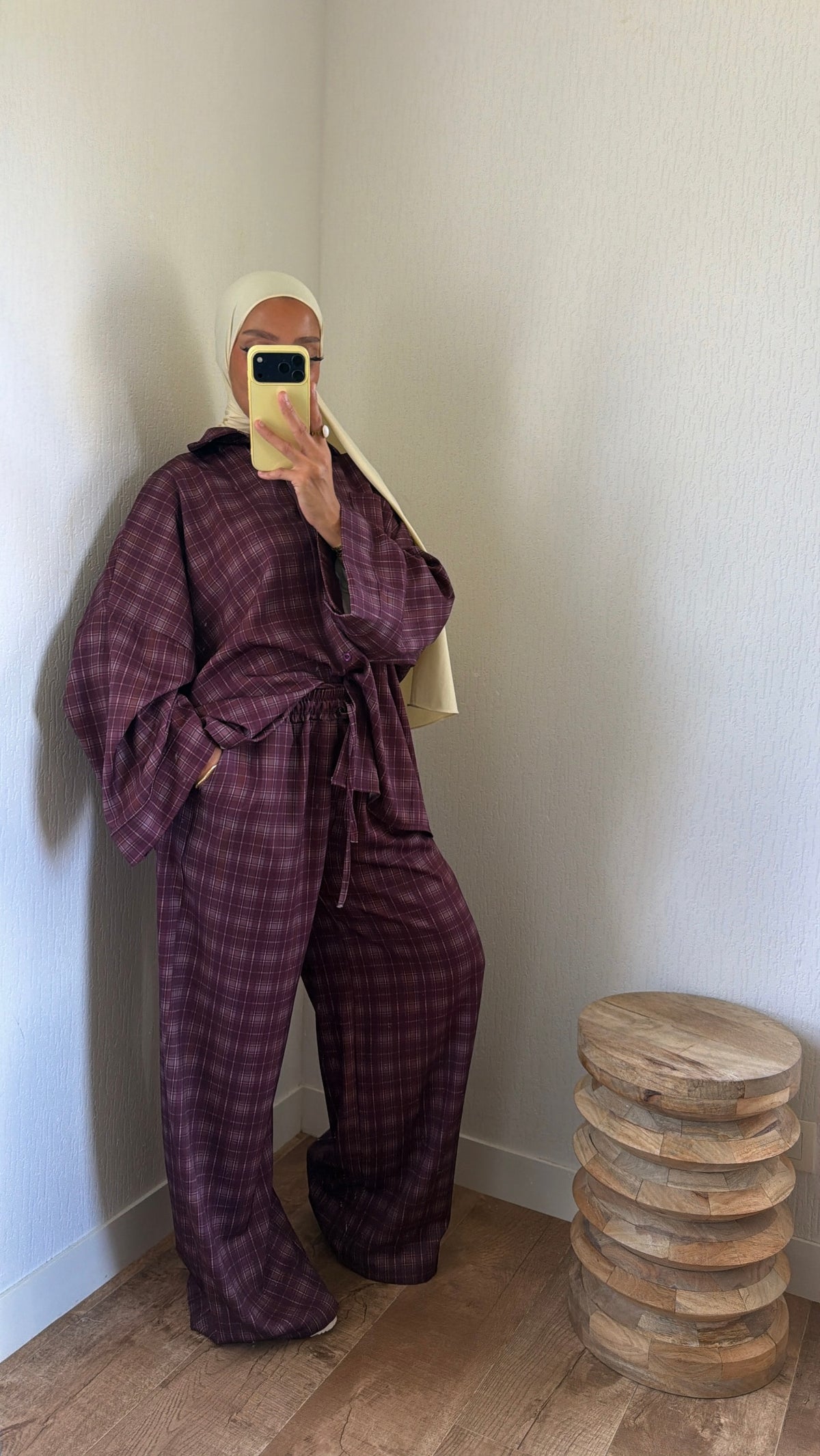 Ensemble chemise fluide