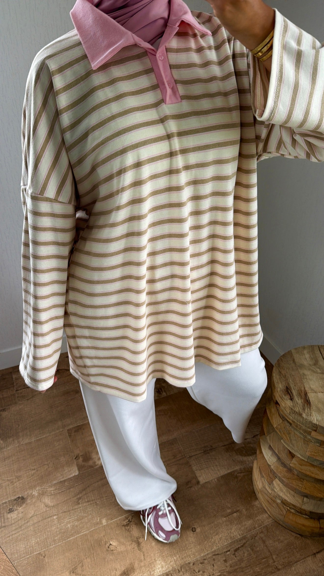Polo manches longue