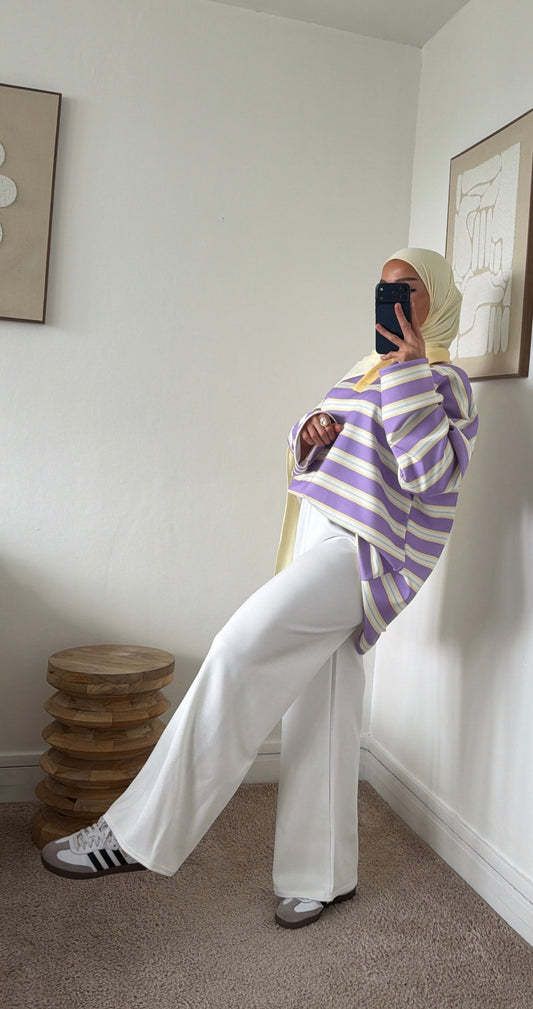 Polo manches longue