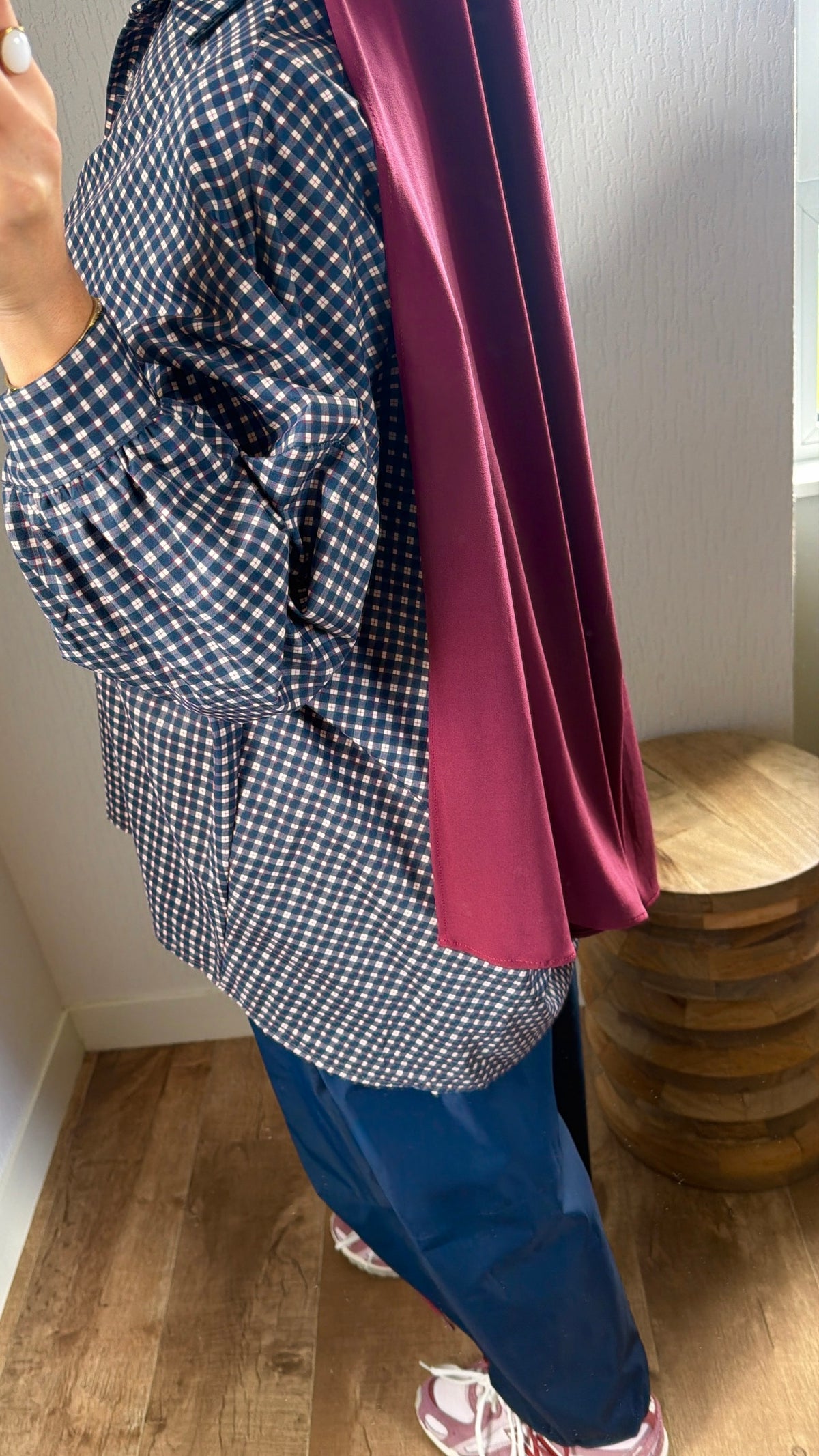 Chemise très oversize effet trench