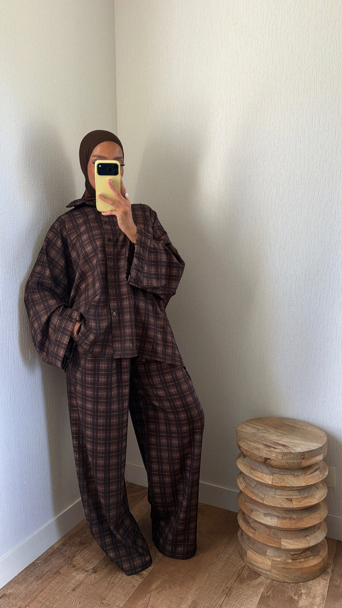 Ensemble chemise fluide