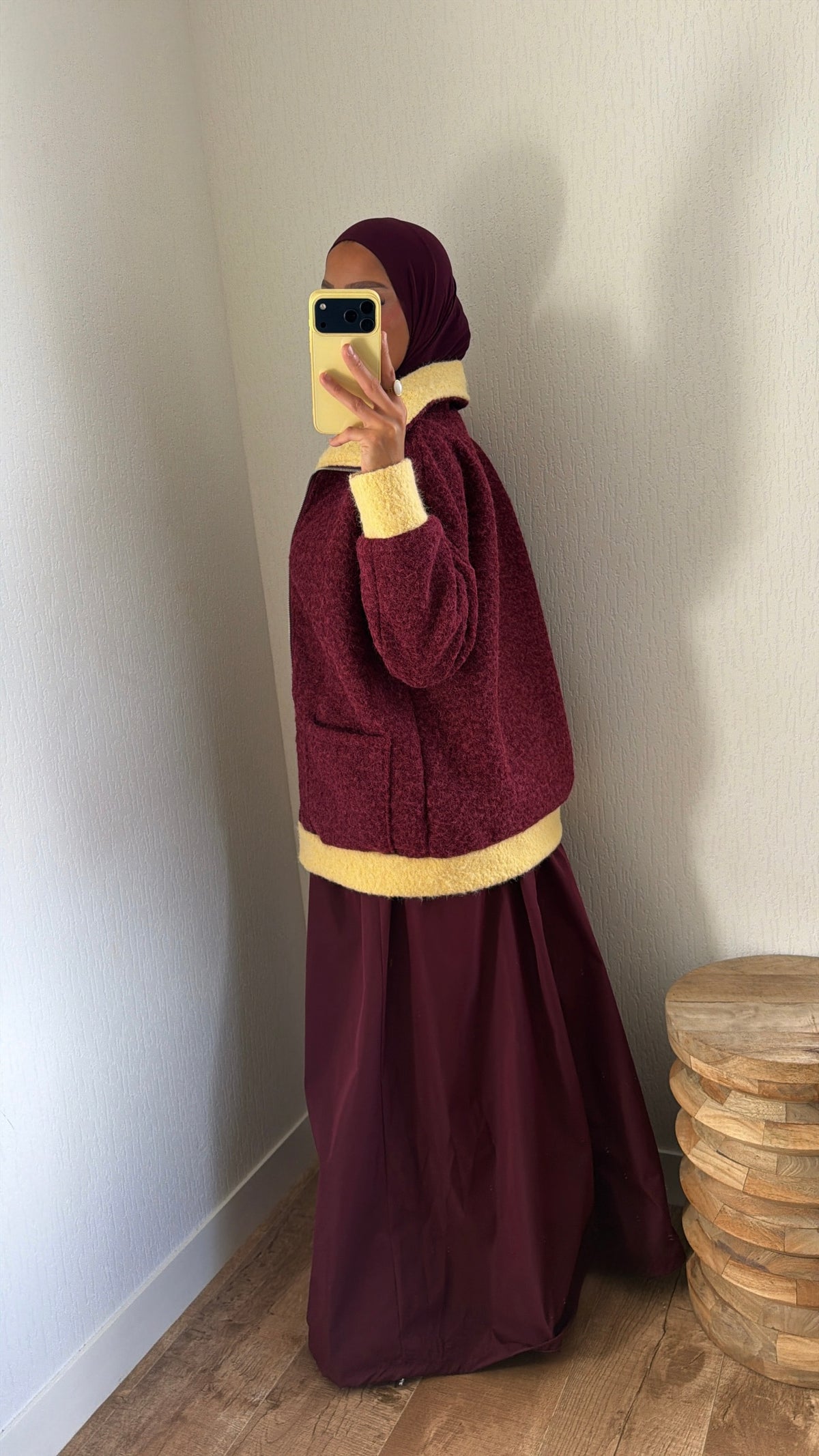 Veste bi couleurs