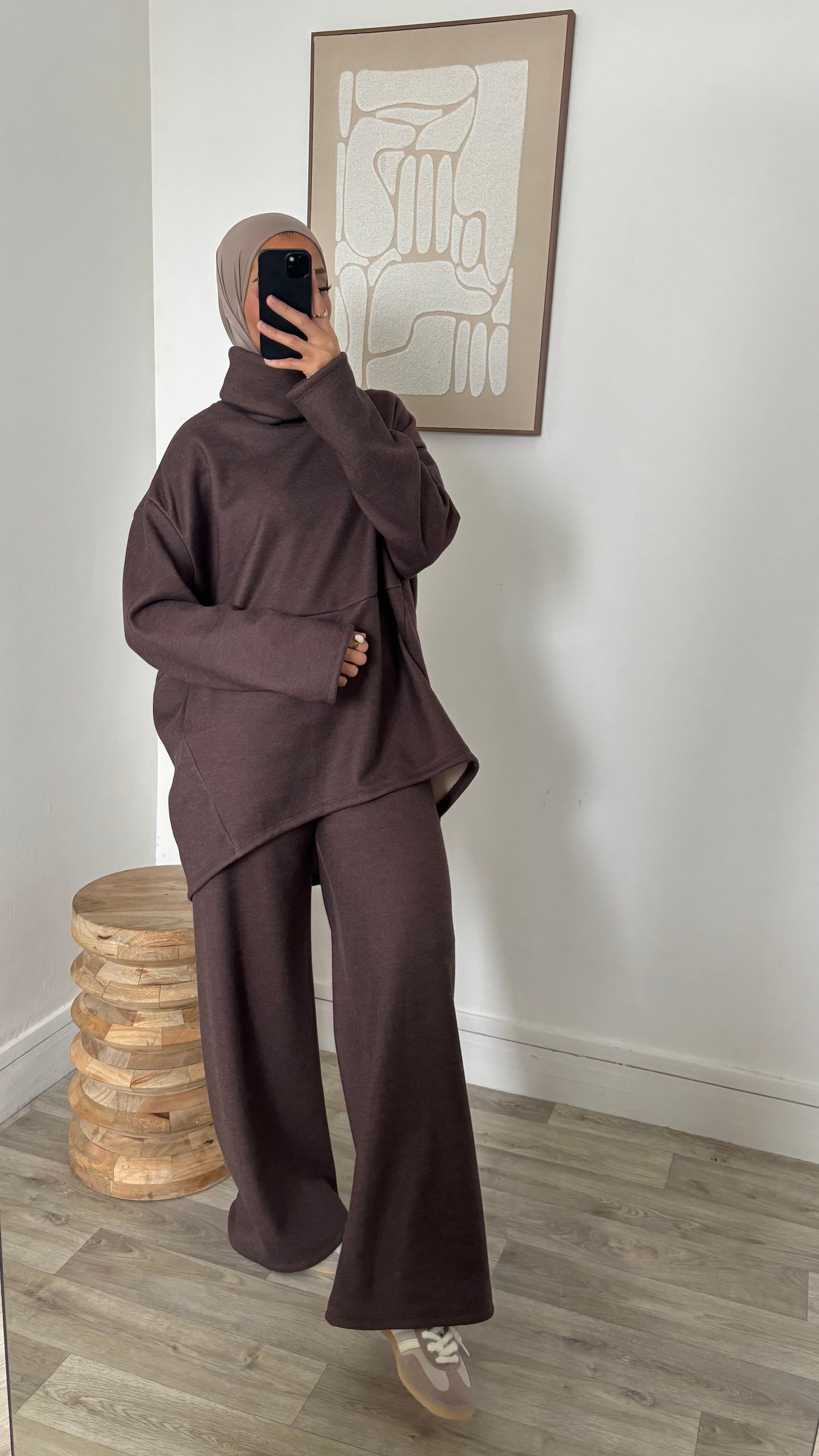 Ensemble dos plus long à col