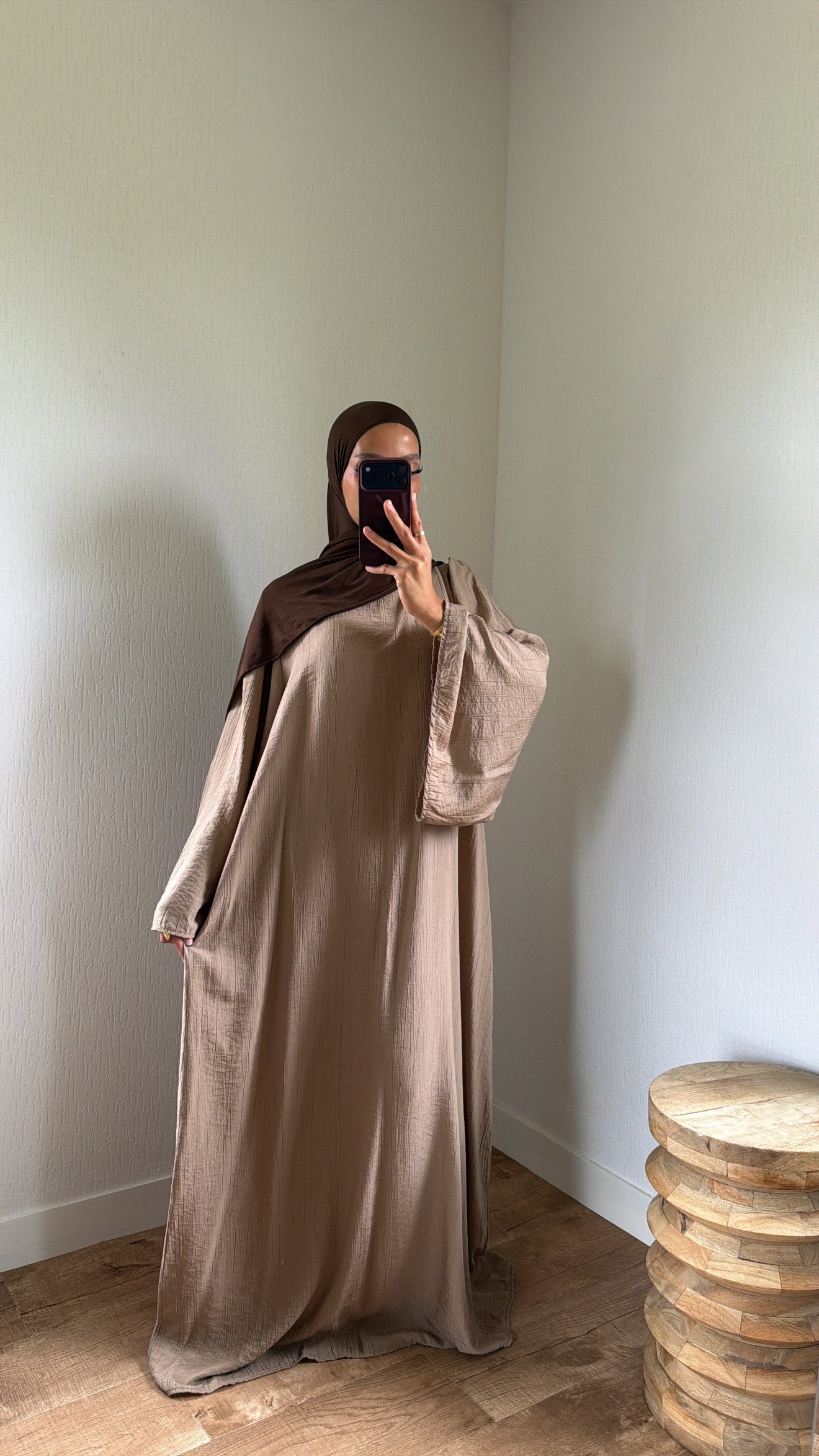 Robe simply ample ceinture