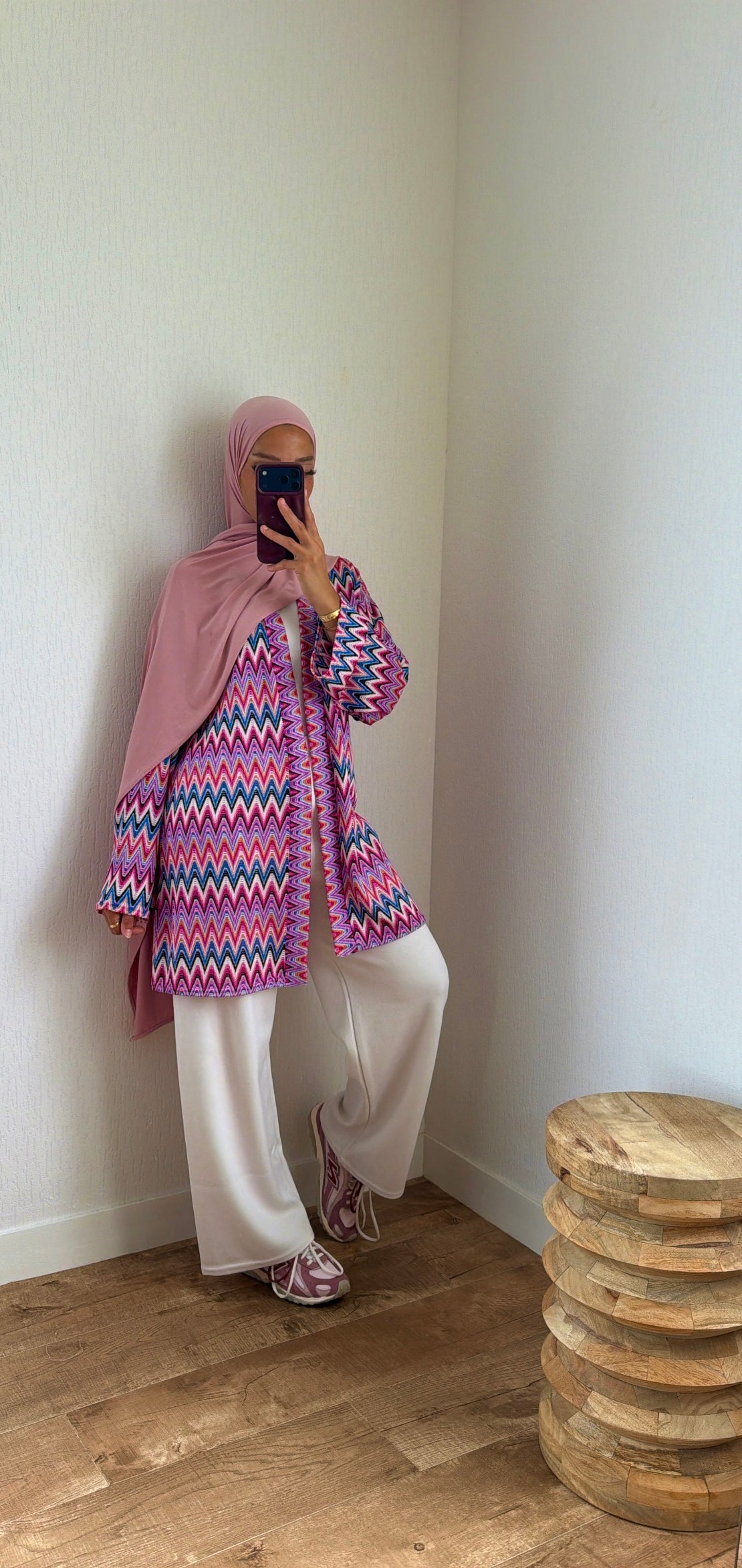 Gilet multicolore