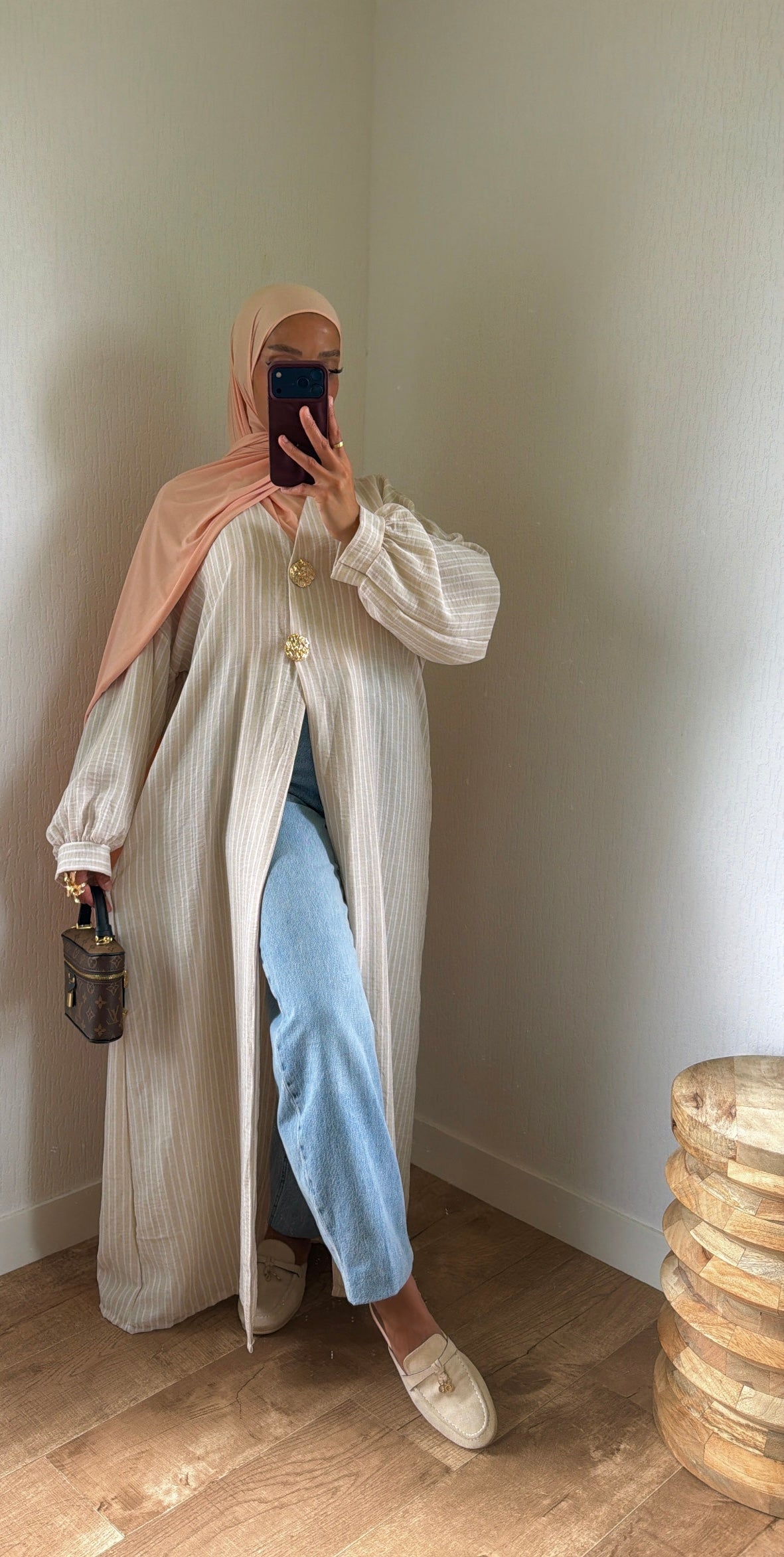 Kimono broches dorées
