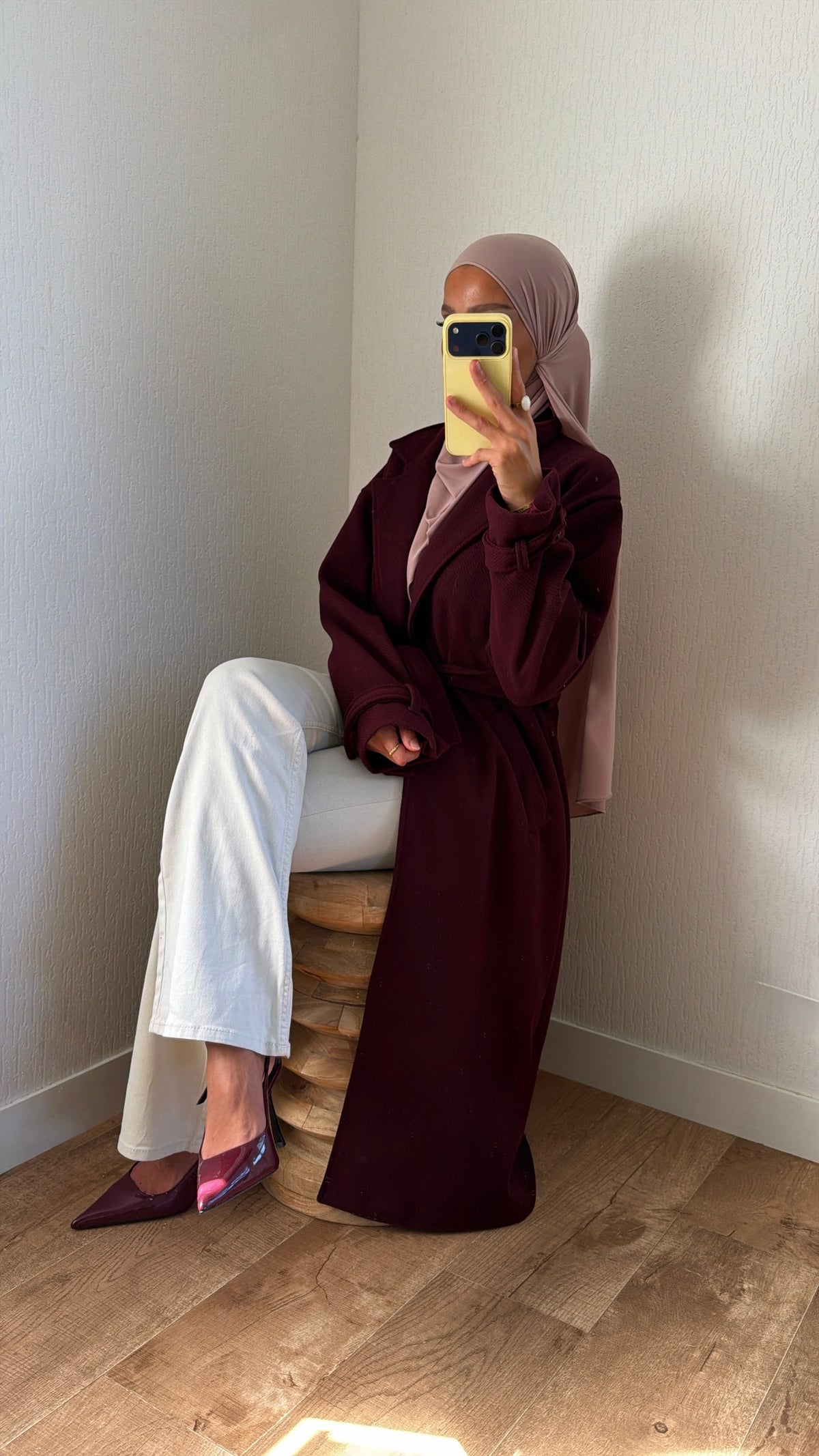 Manteau à nouer