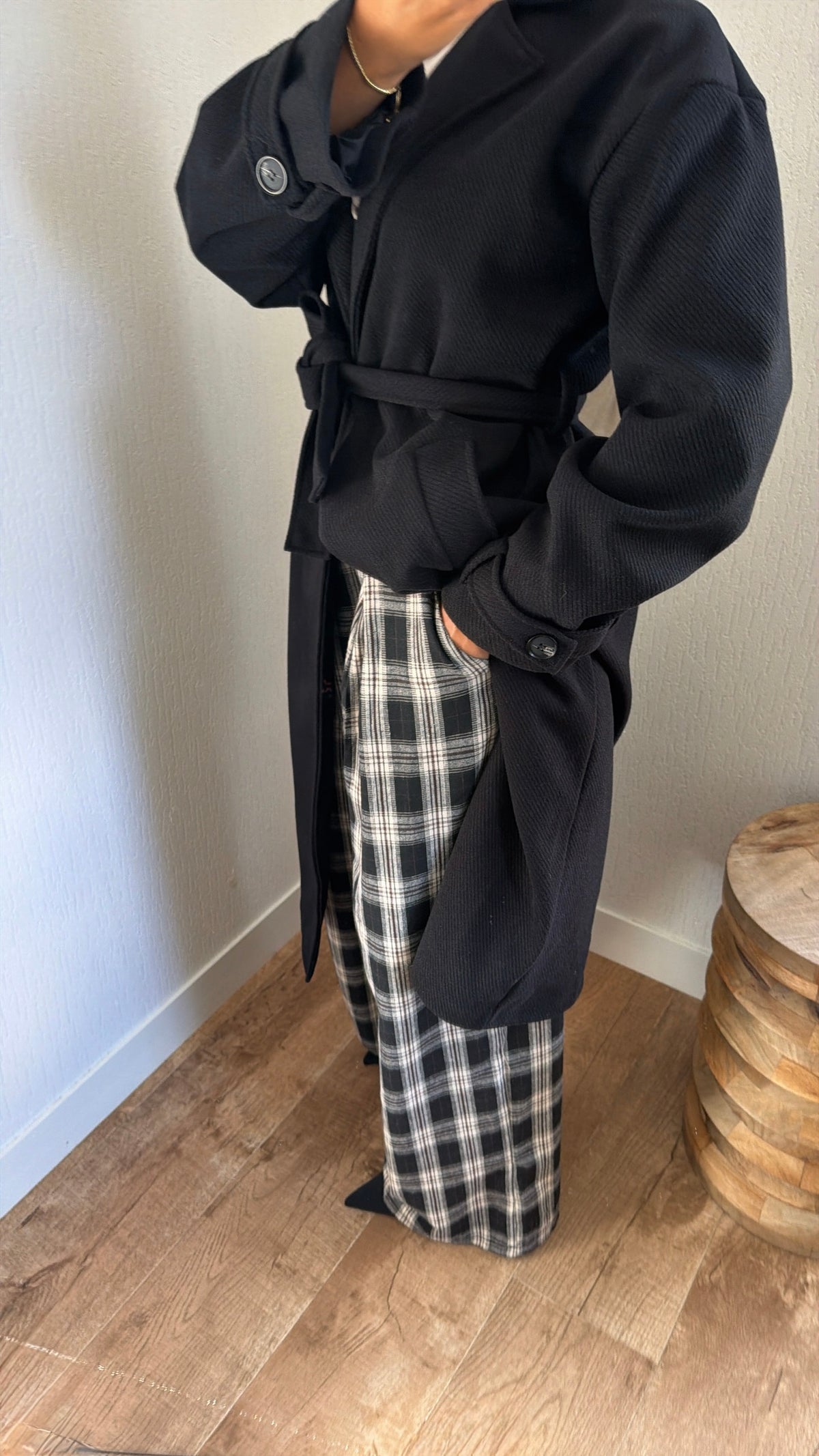 Manteau à nouer