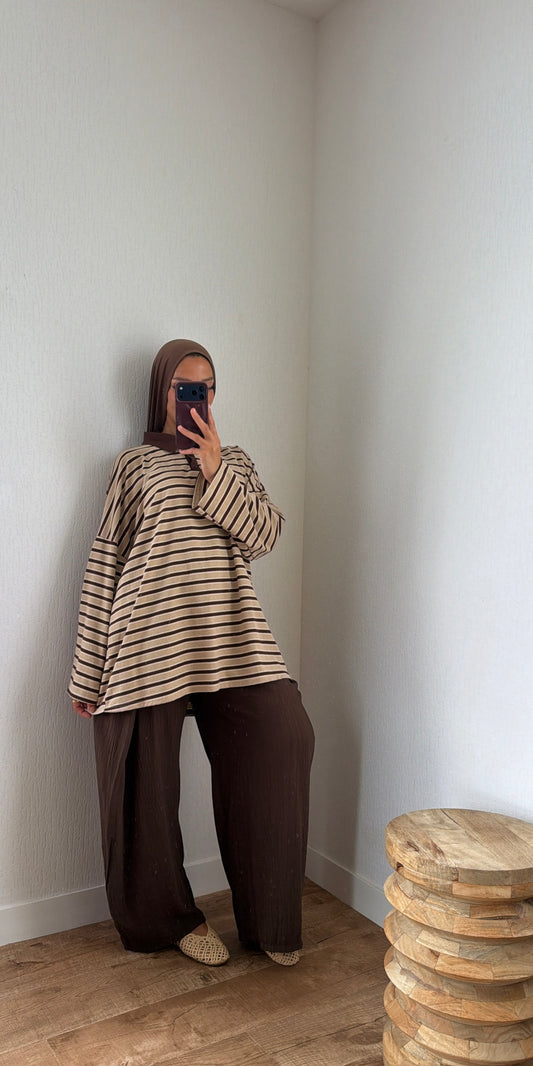 Polo manches longue