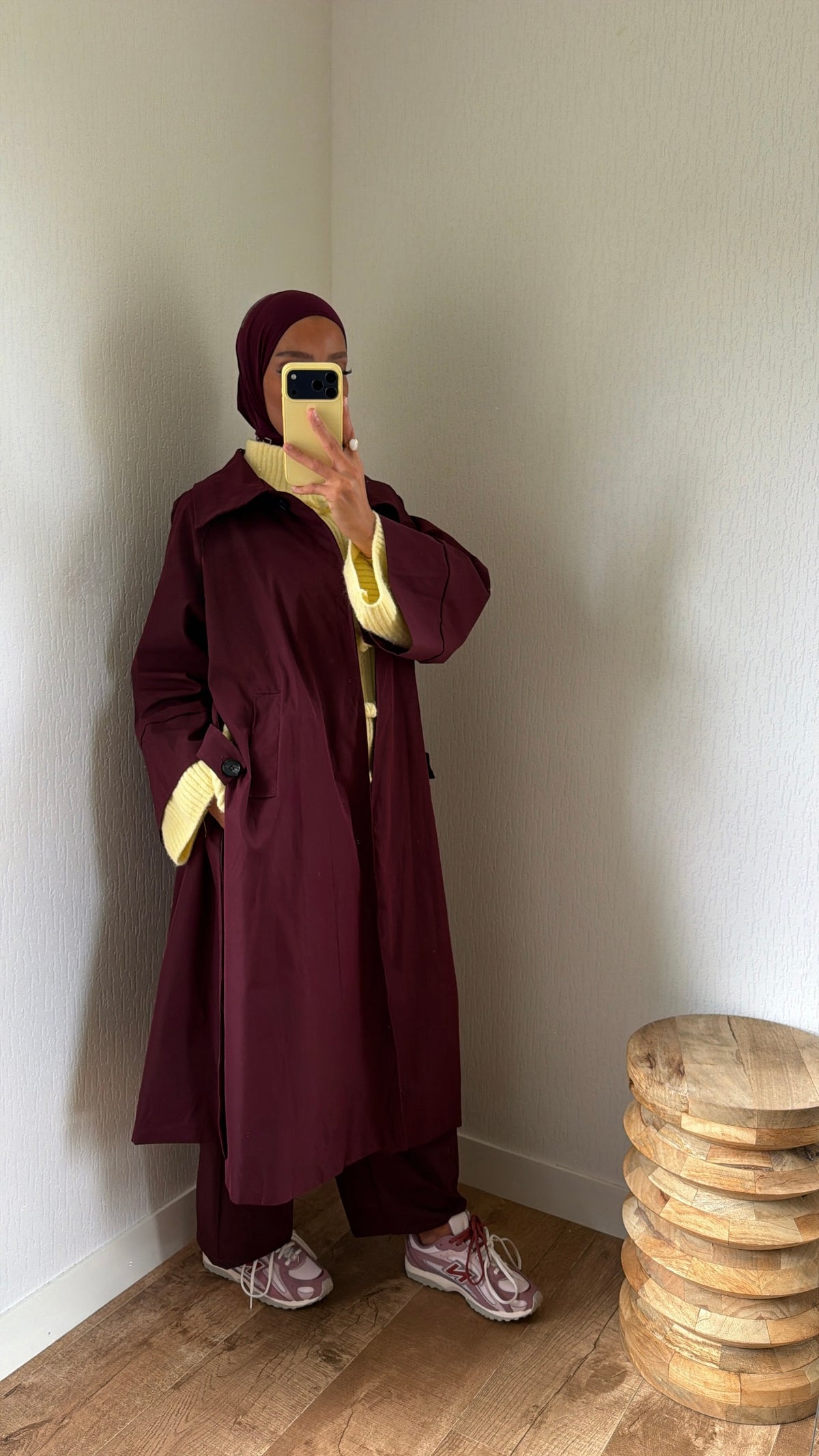 Trench minimaliste