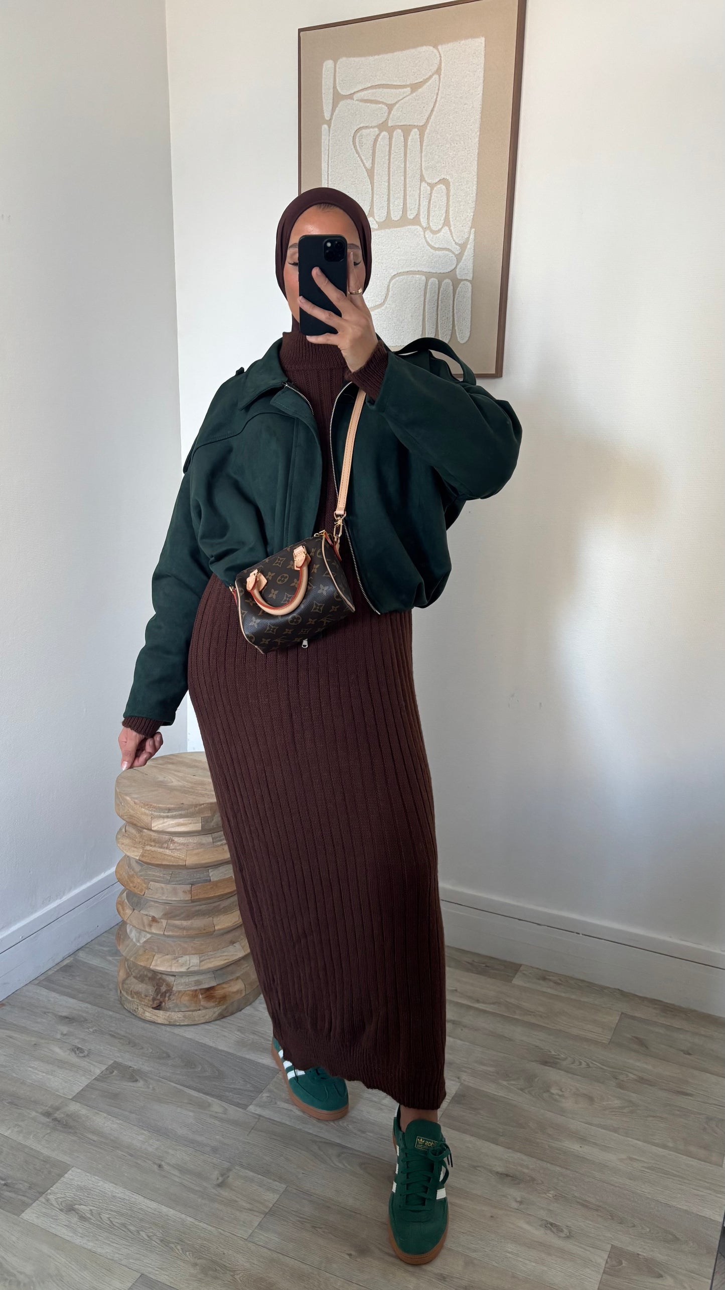 Veste bombers effet daim à zip