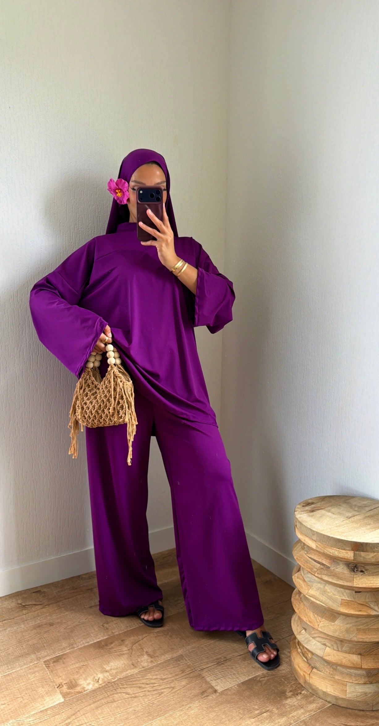 Burkini ample 3 pièces