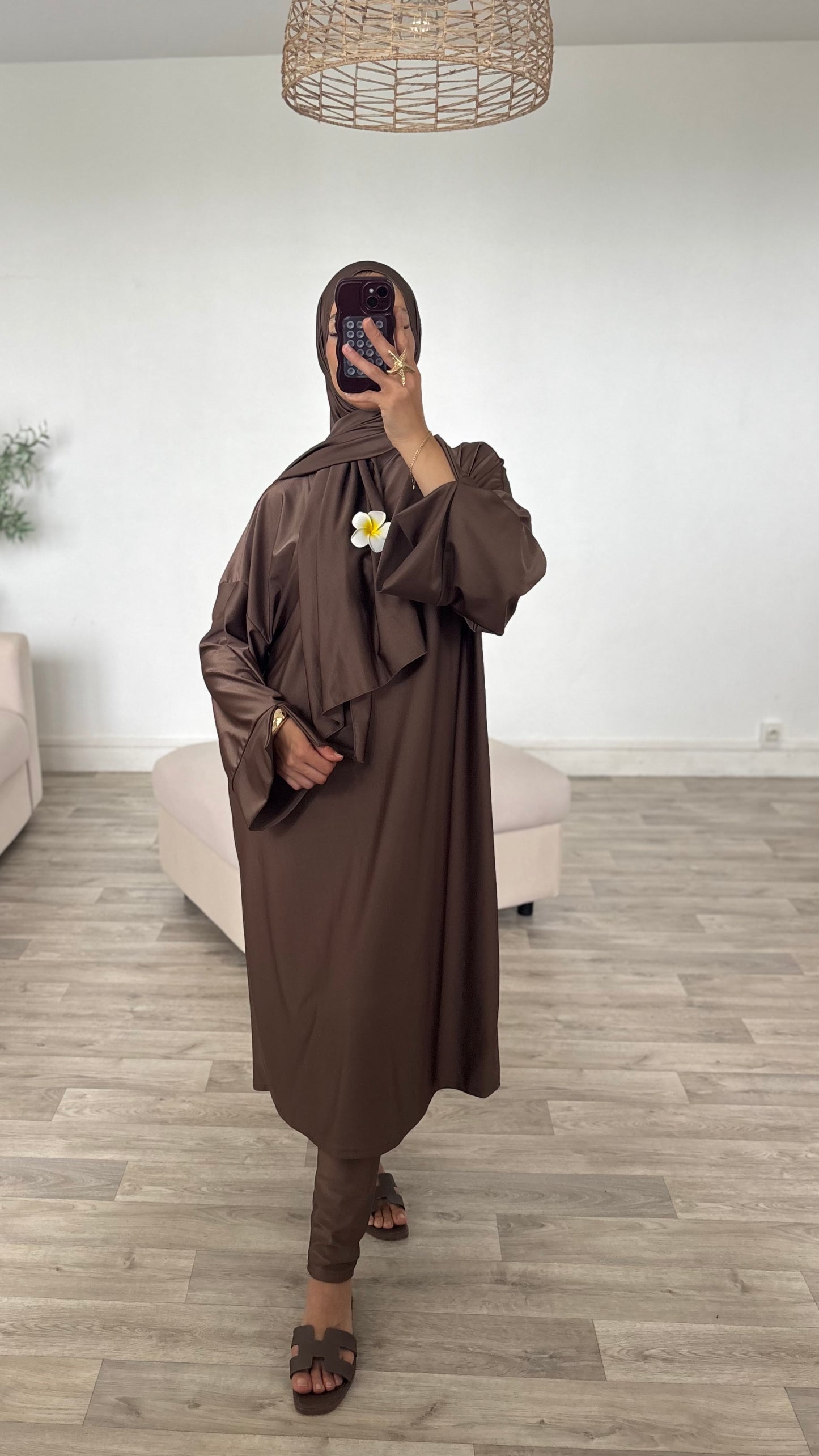 Burkini marron