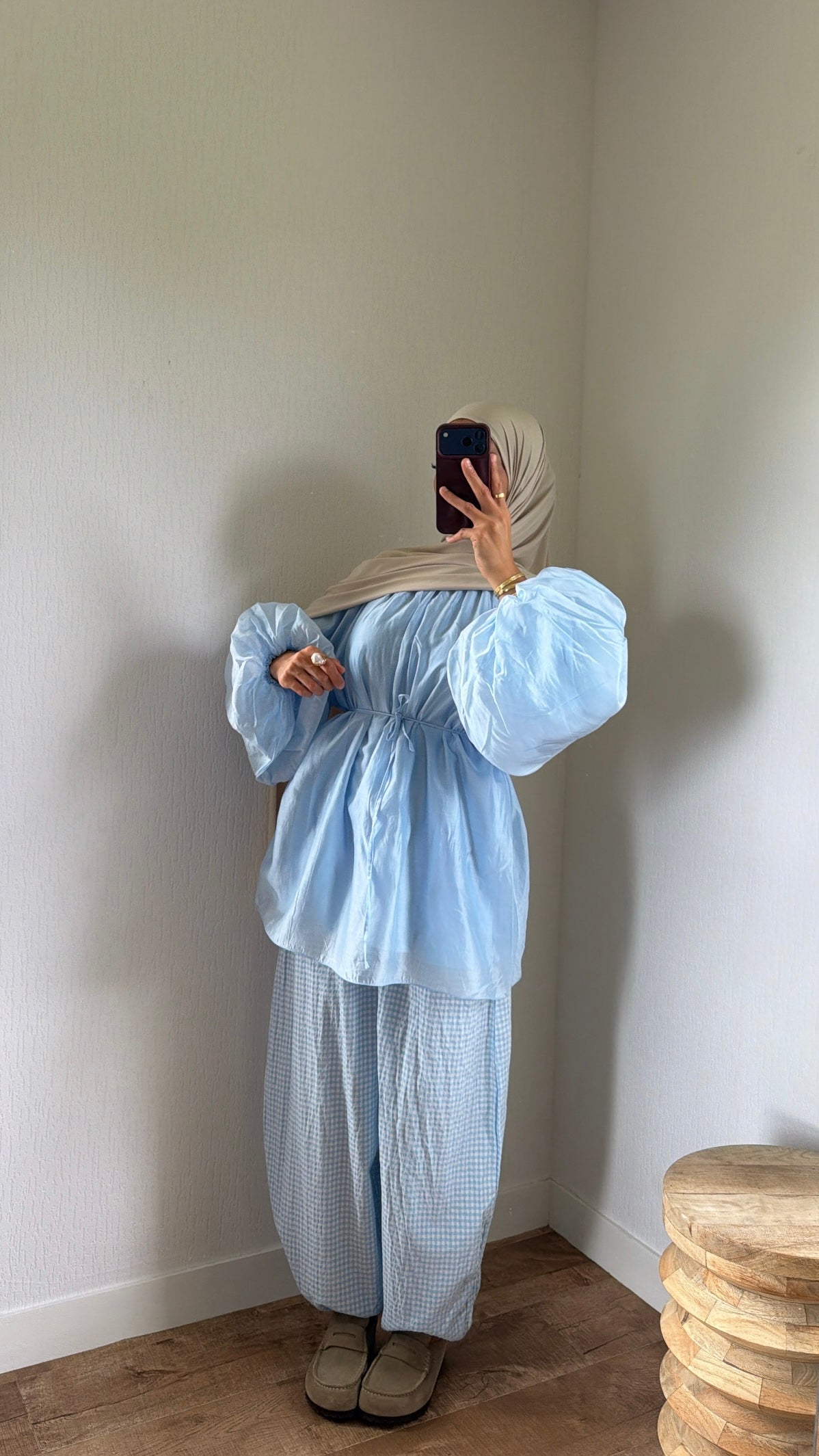 Blouse manches bouffantes
