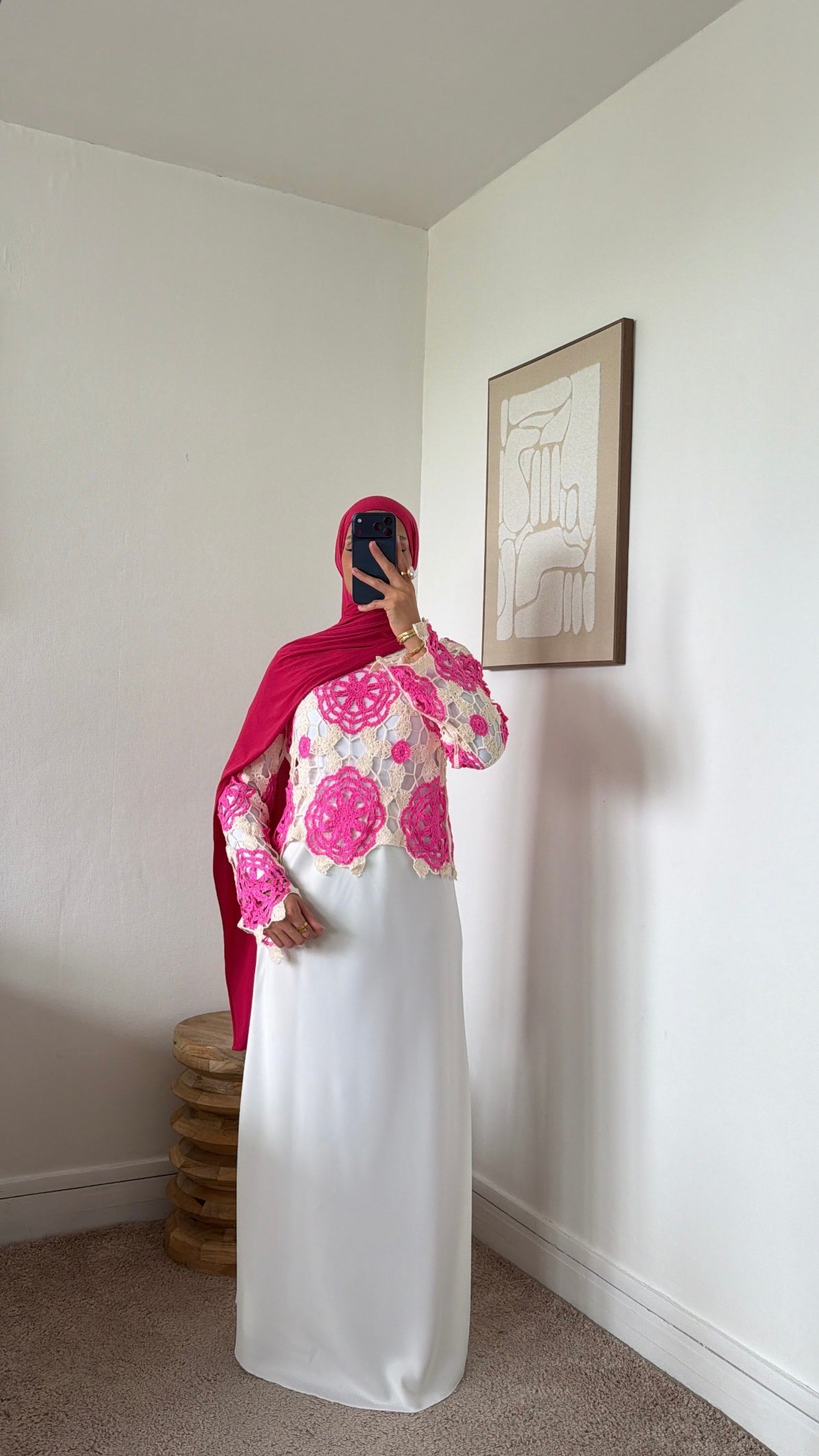 Haut en crochet