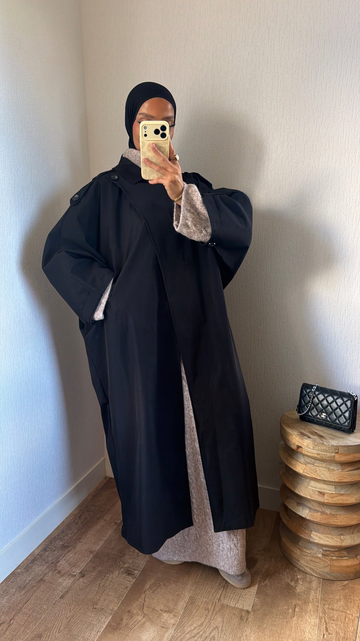Trench chic oversize