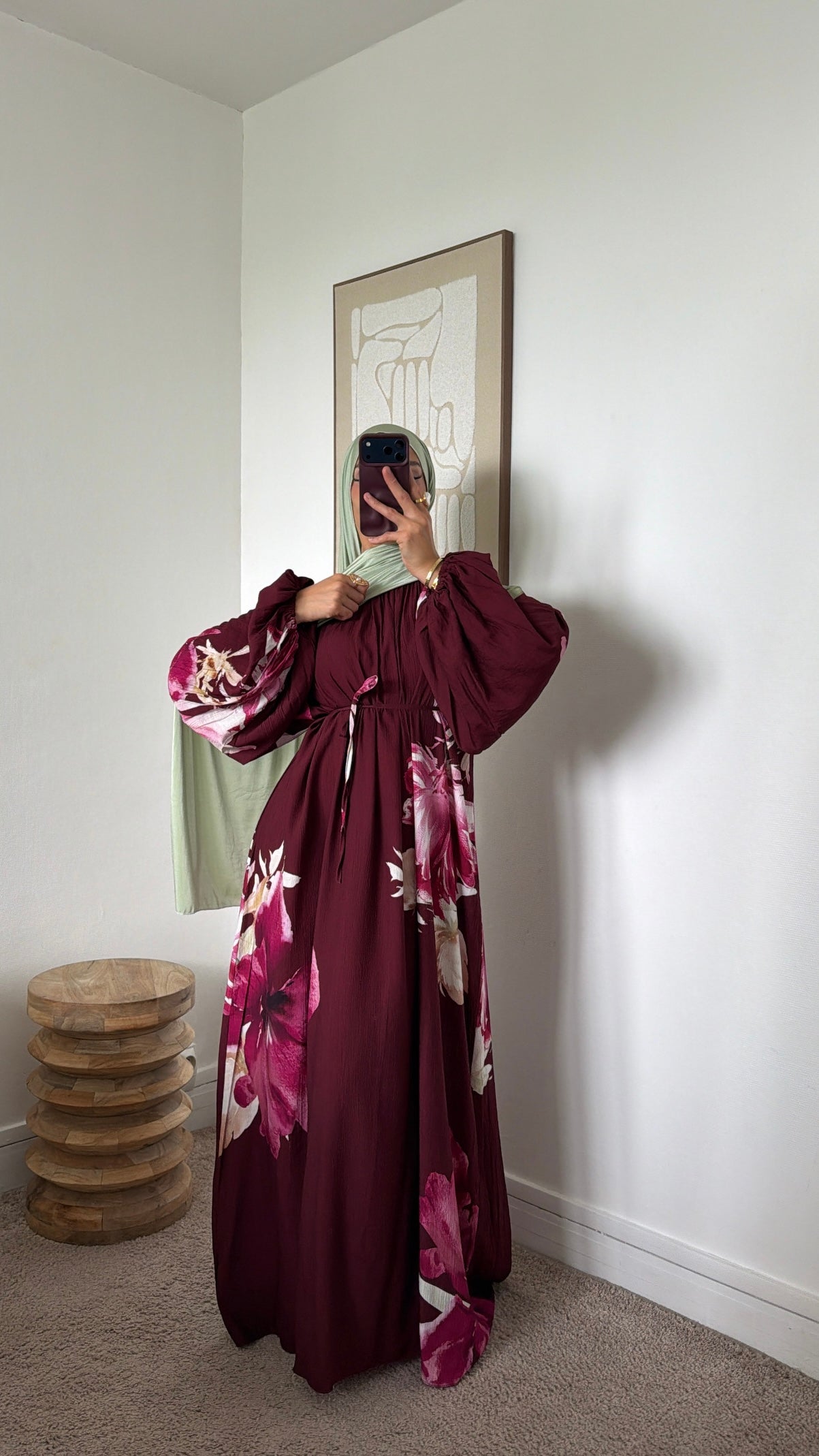 Robe fleurie