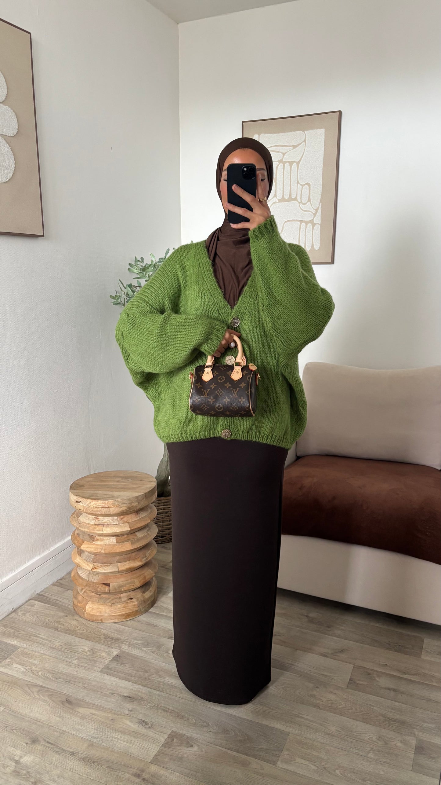 Gilet à bouton dorée